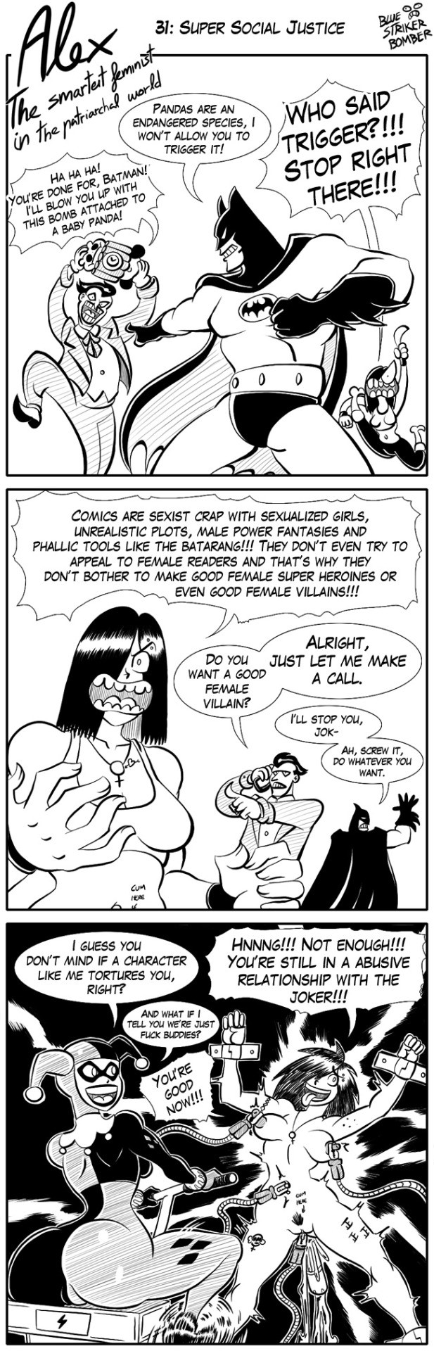 Alex the Smartest Feminist in the Patriarcal World porn comic picture 32