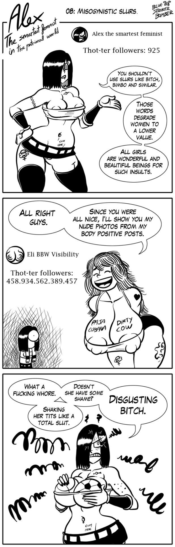 Alex the Smartest Feminist in the Patriarcal World porn comic picture 9