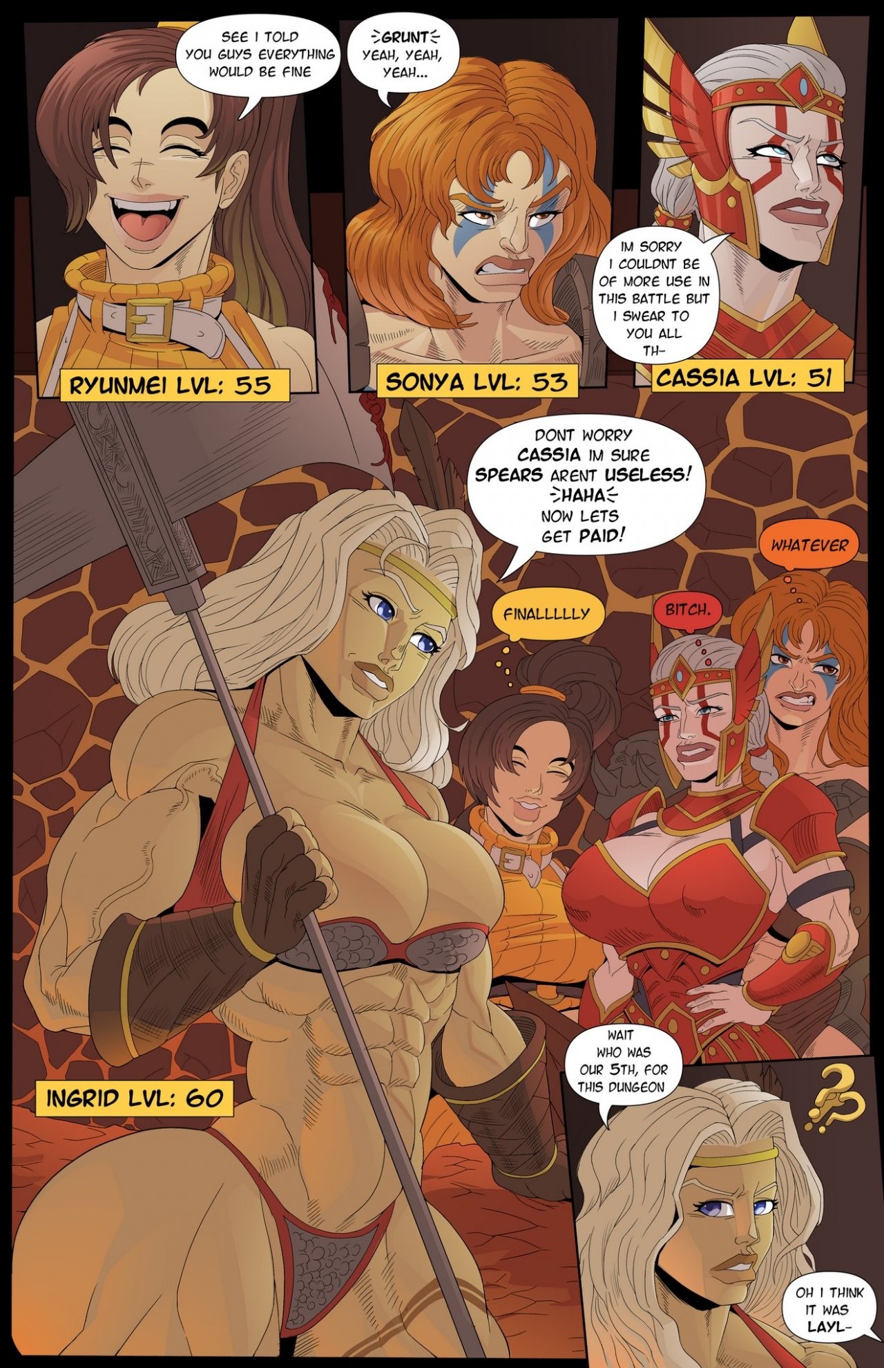 Amazons Guild porn comic picture 4