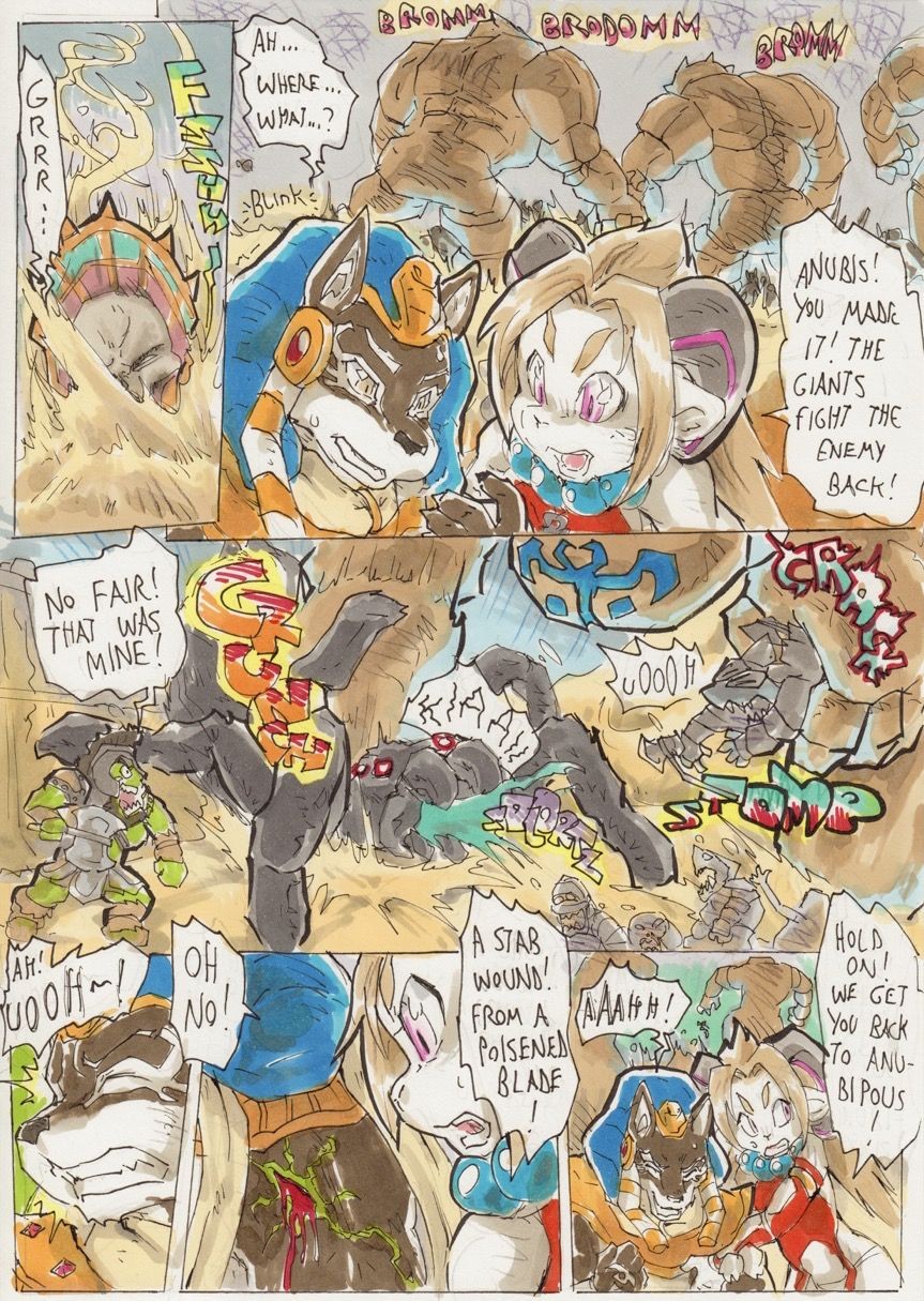 Anubis Stories Chapter 4 - Desert Collossus porn comic picture 18