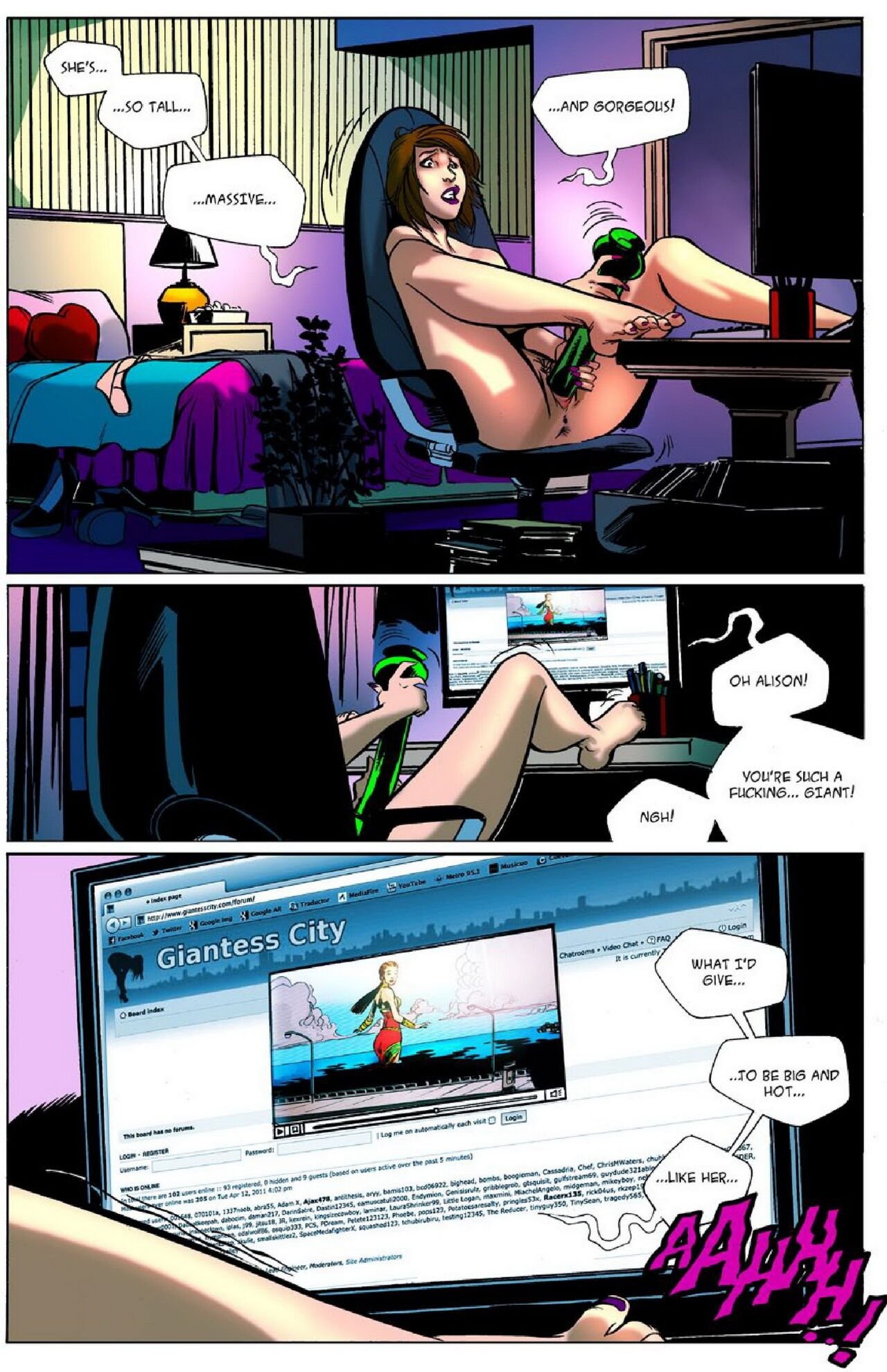 Big Debut porn comic picture 15