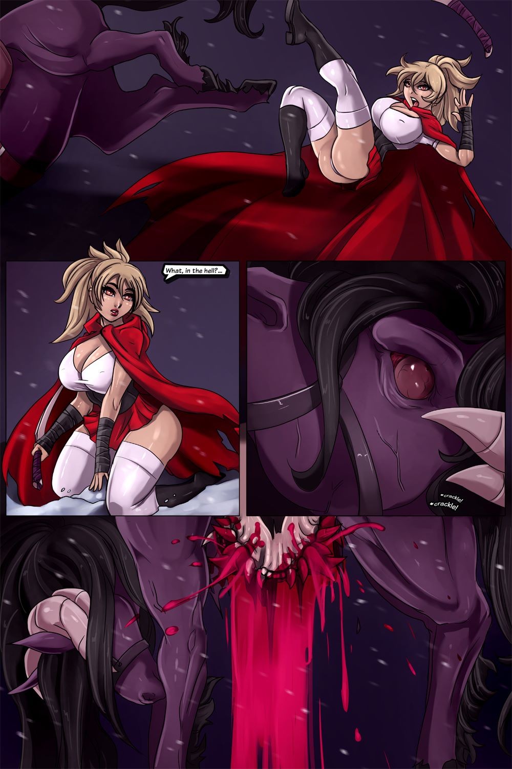 Black Lunaria porn comic picture 4