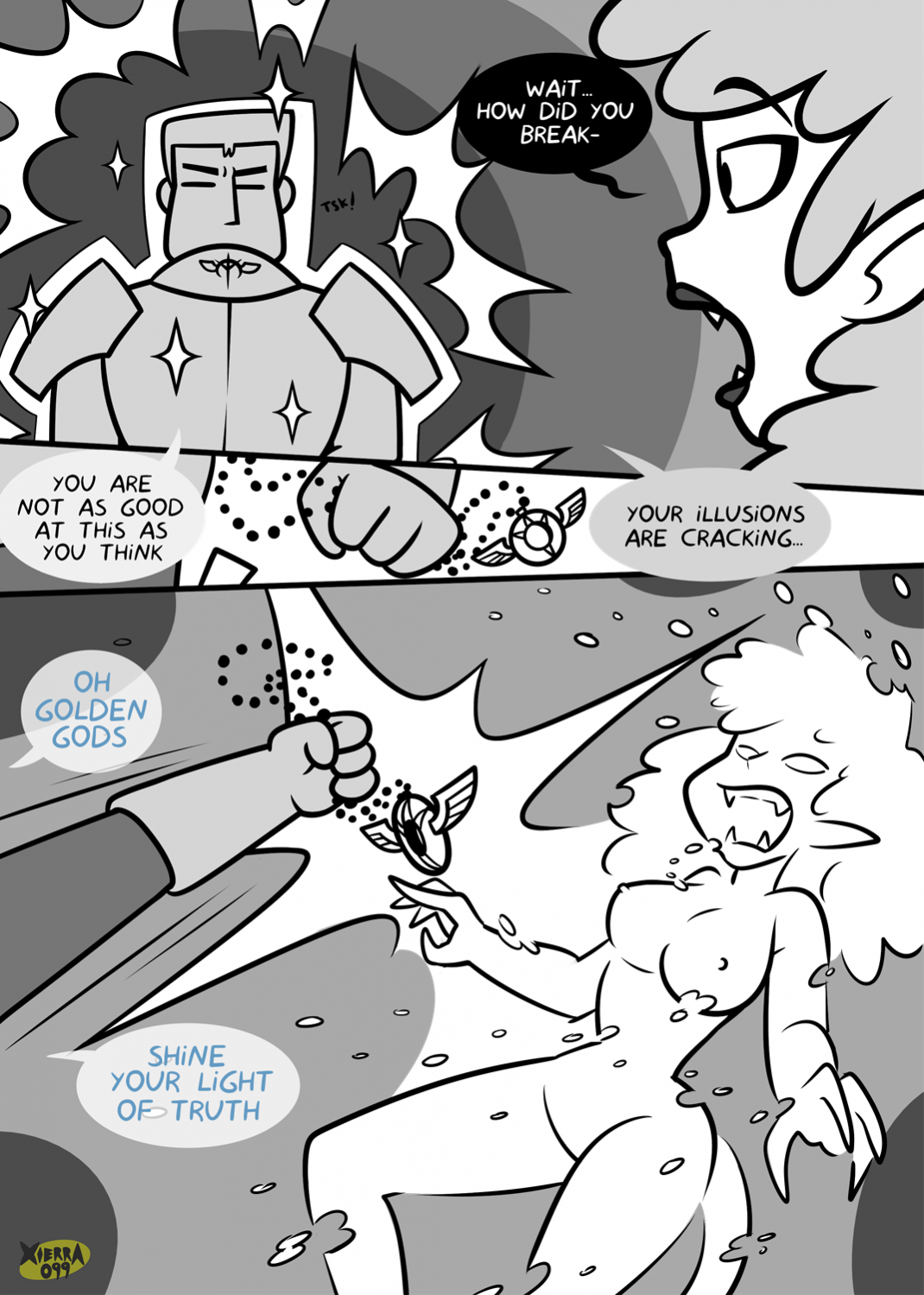 Bright Darkness-A Knight's Glory porn comic picture 5