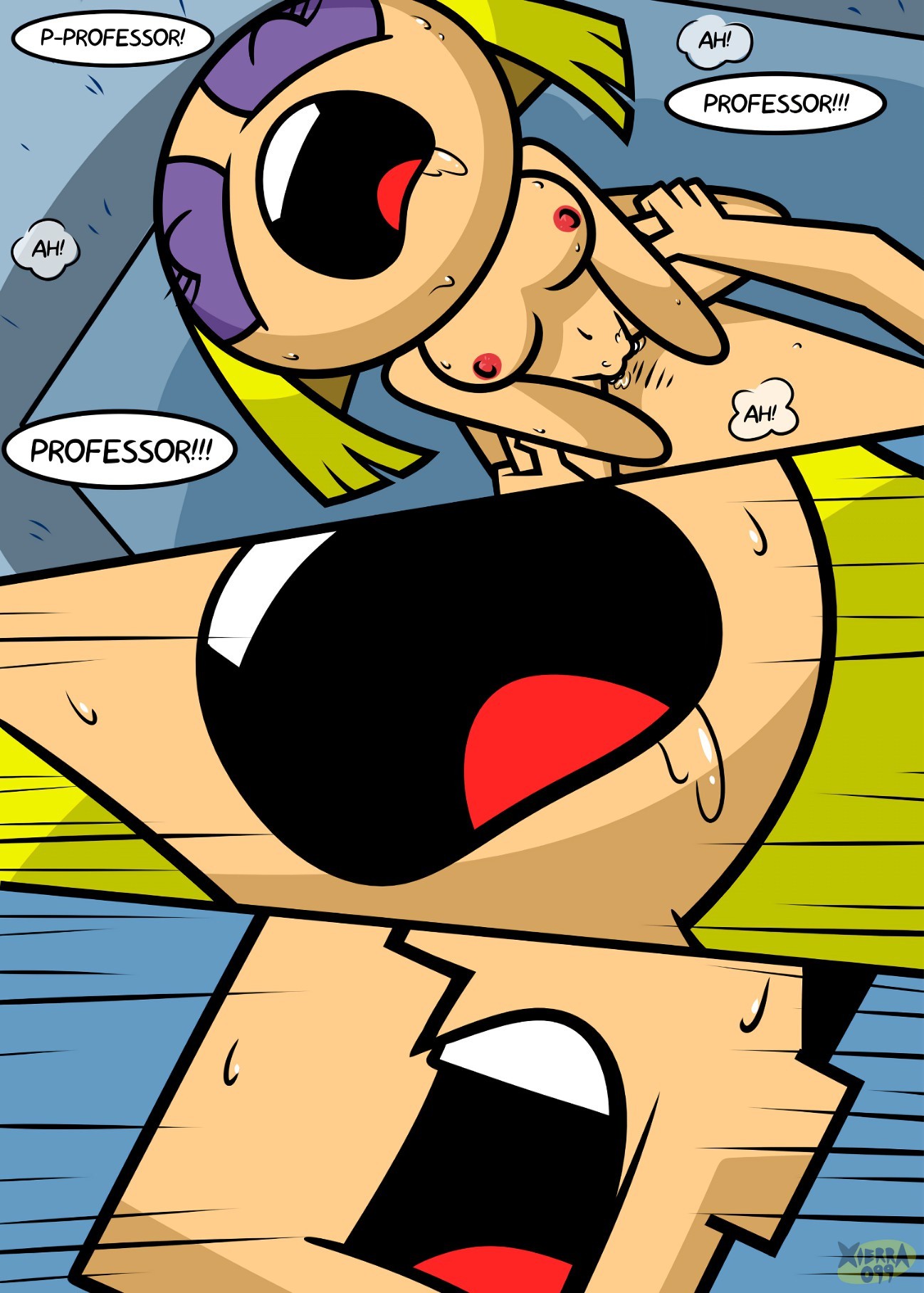 Bubbles' Glee porn comic picture 31