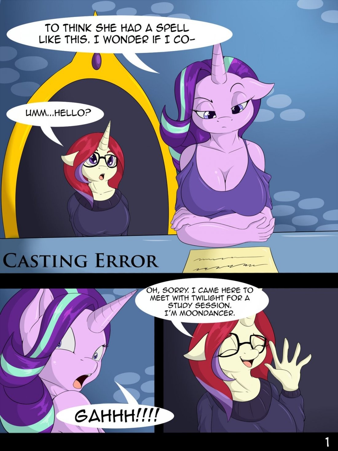 Casting Error porn comic picture 1