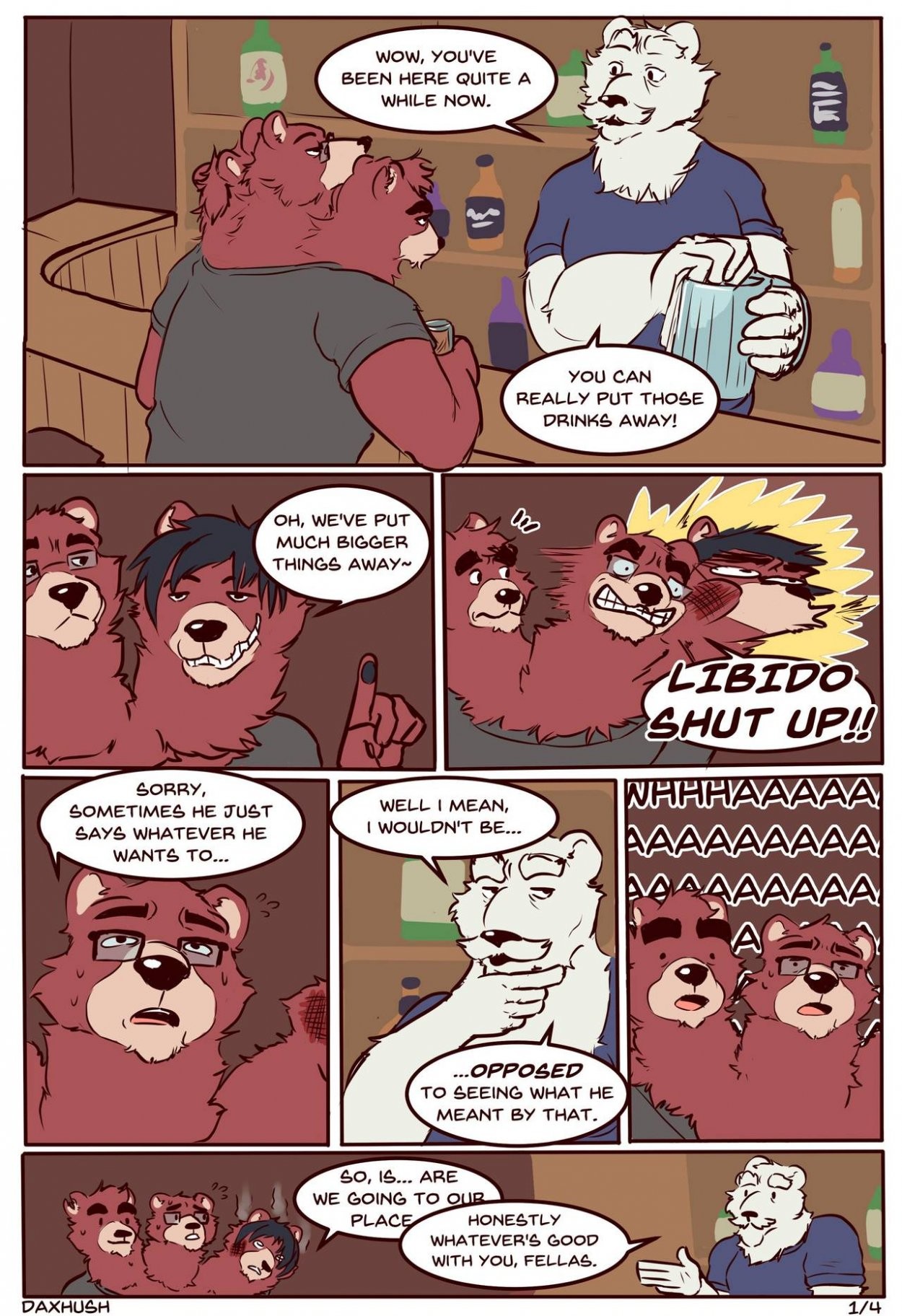 Cerbearus porn comic picture 1