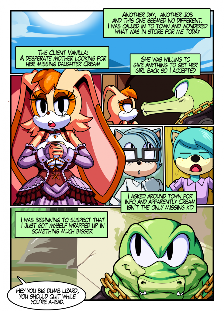 Chaotix Boom porn comic picture 1