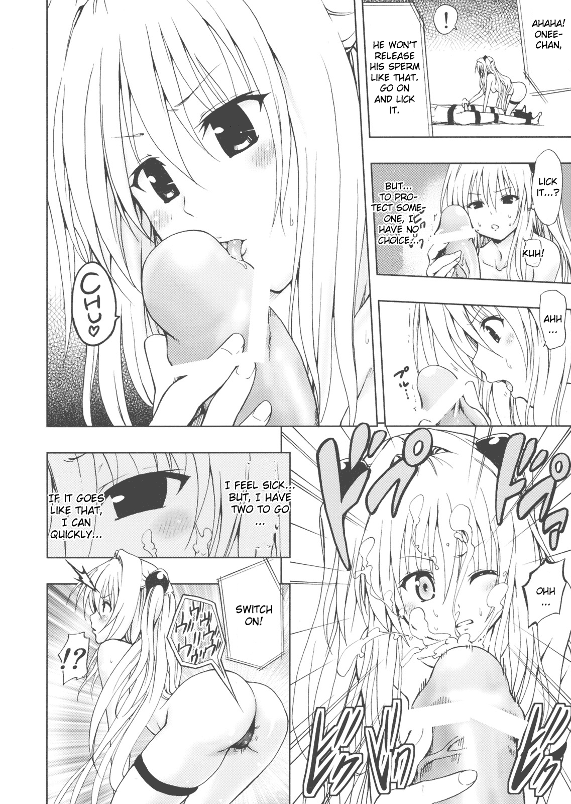 Chou LOVE-Ru Darkness hentai manga picture 9