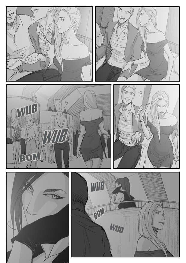 CLUB porn comic picture 3