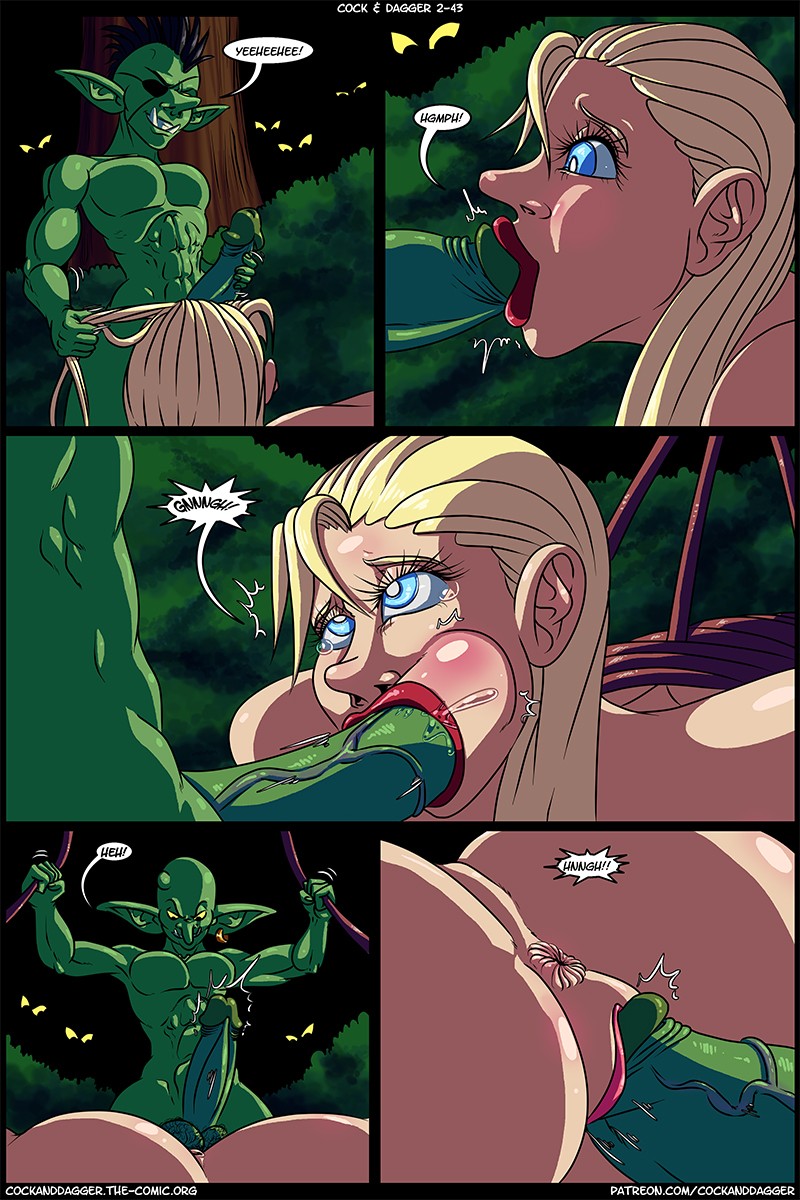 Cock and Dagger 2 porn comic picture 9