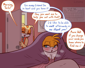 Cream x Tailsko 2 porn comic picture 1