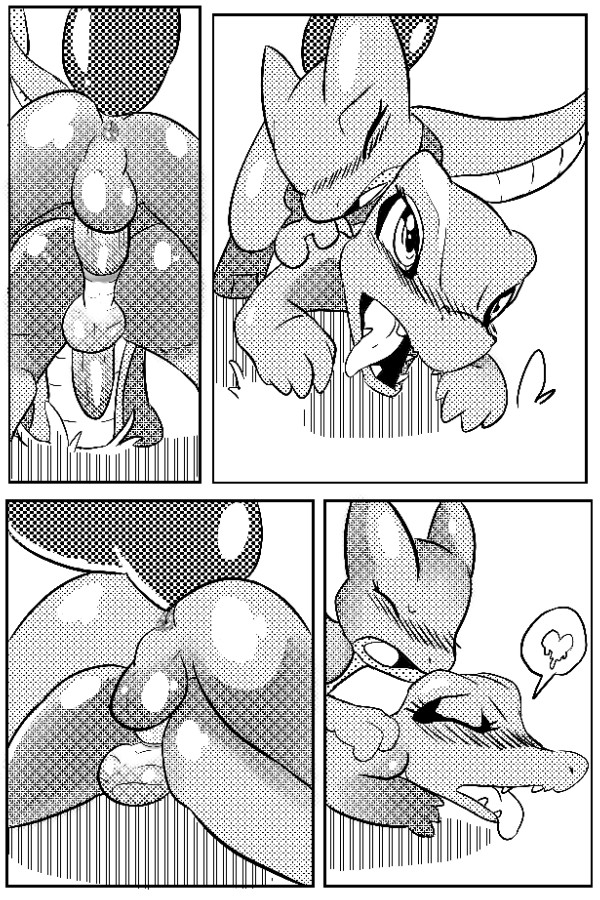 Cute Tail Lil' Mon porn comic picture 30