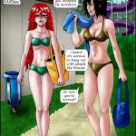 Daredoers Aquapark Edition porn comic picture 1