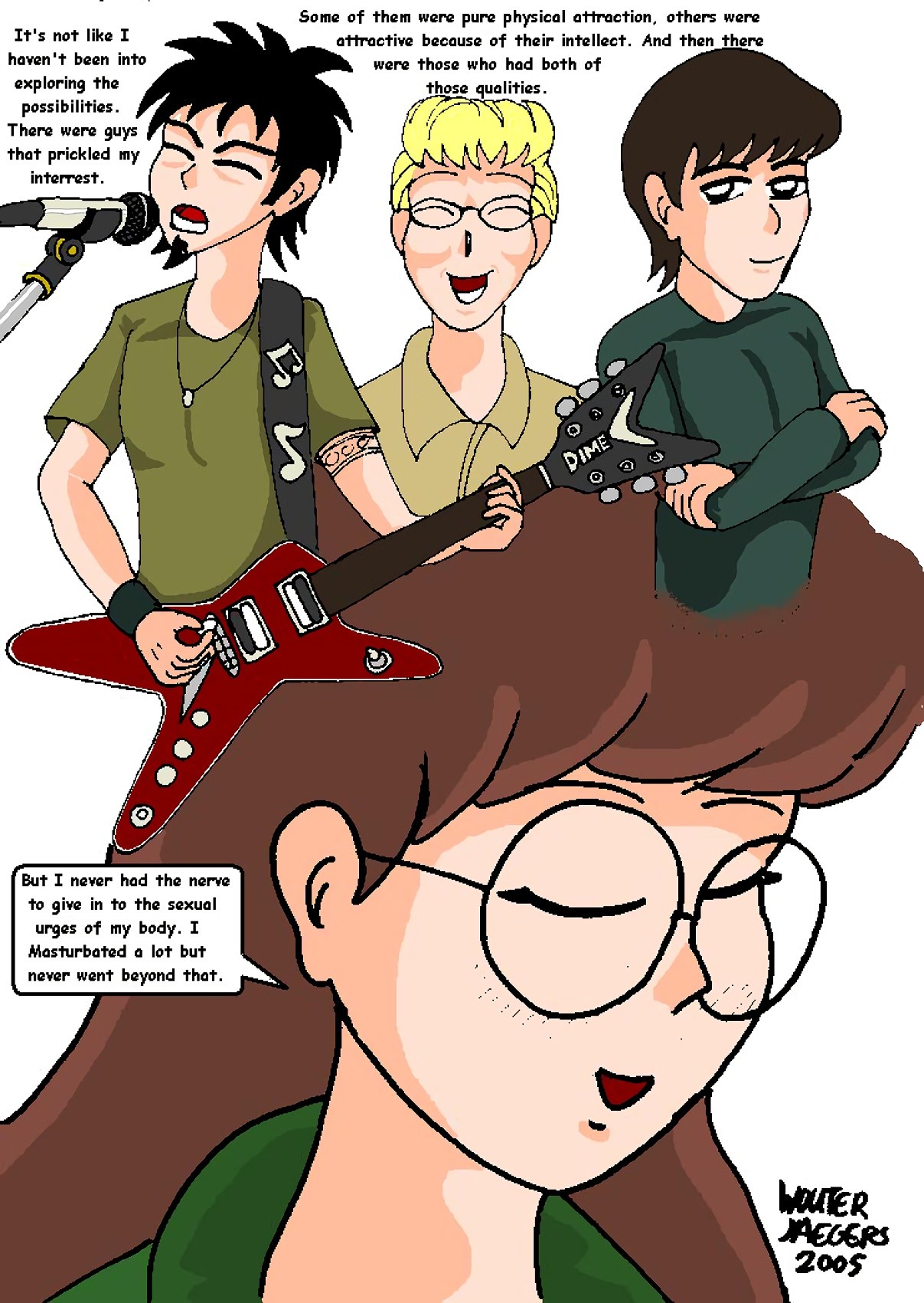 Daria Joins the Triple Cross Club porn comic picture 6