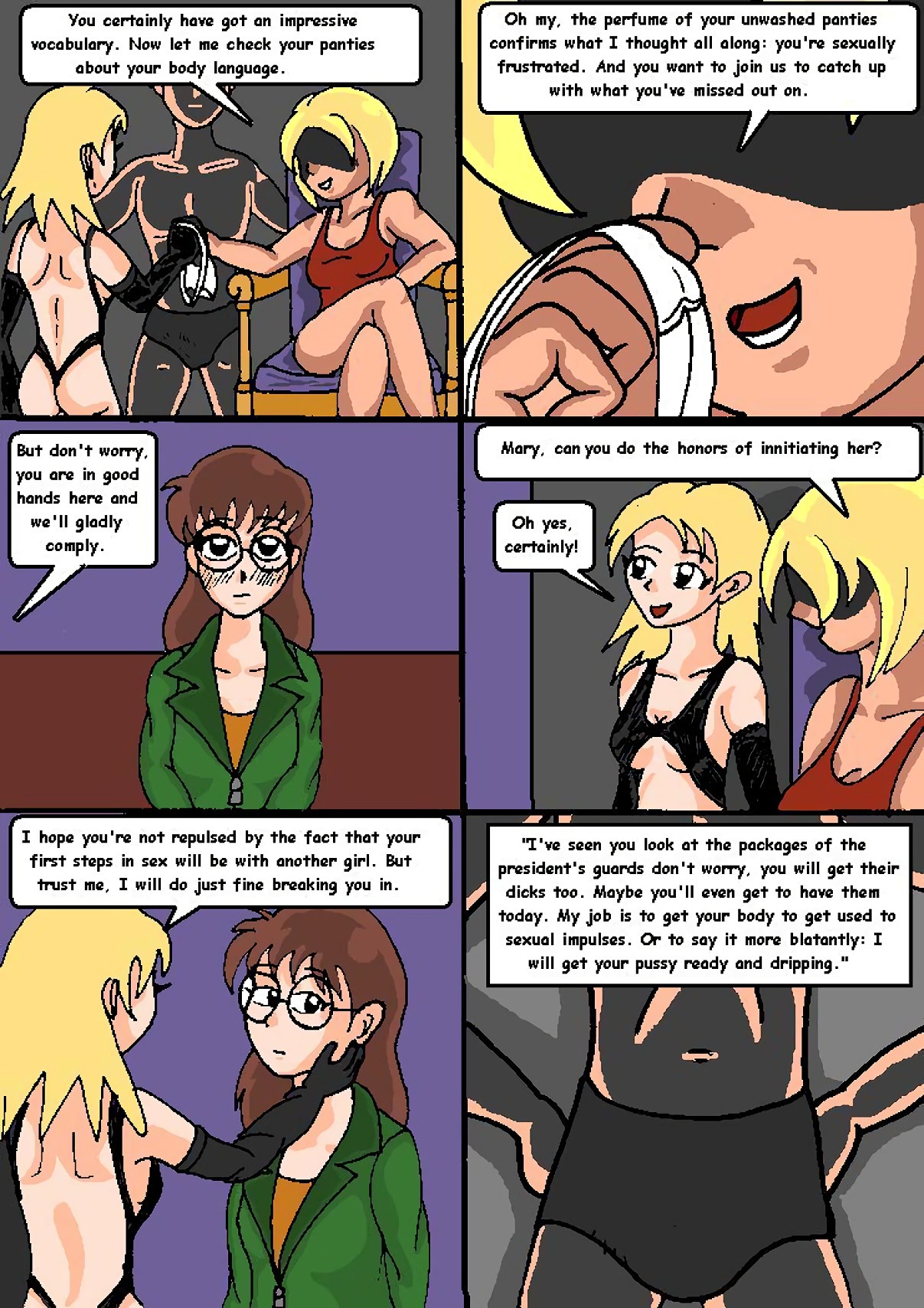 Daria Joins the Triple Cross Club porn comic picture 8
