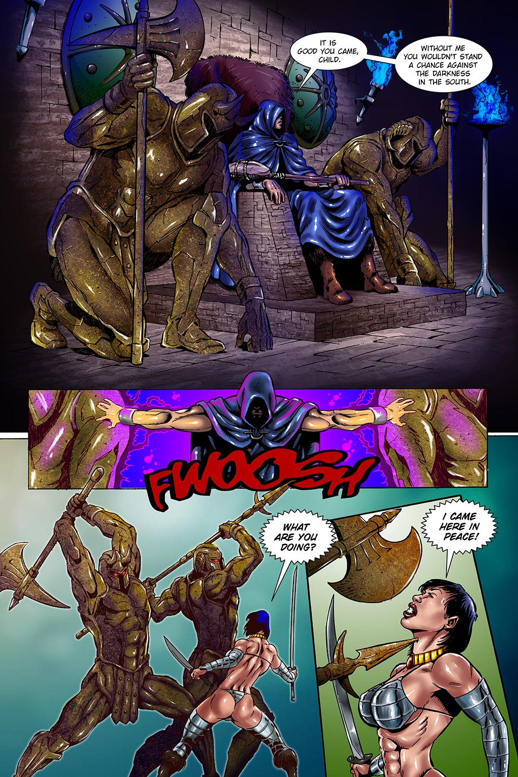 Dark Gods 3 porn comic picture 18