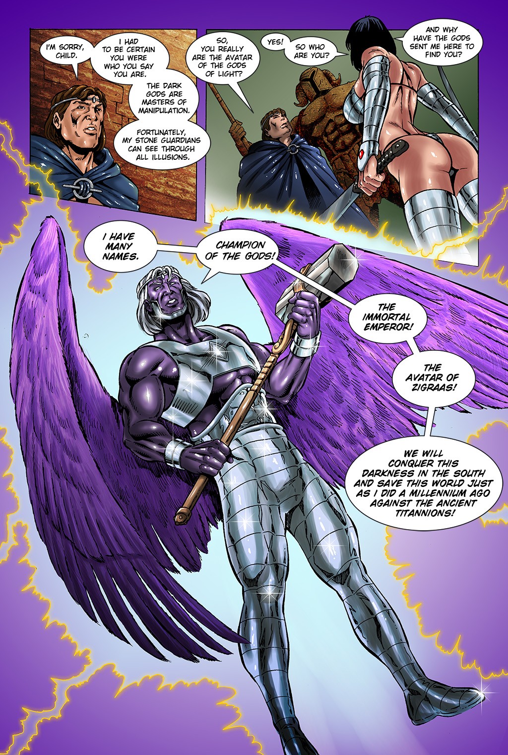 Dark Gods 3 porn comic picture 19