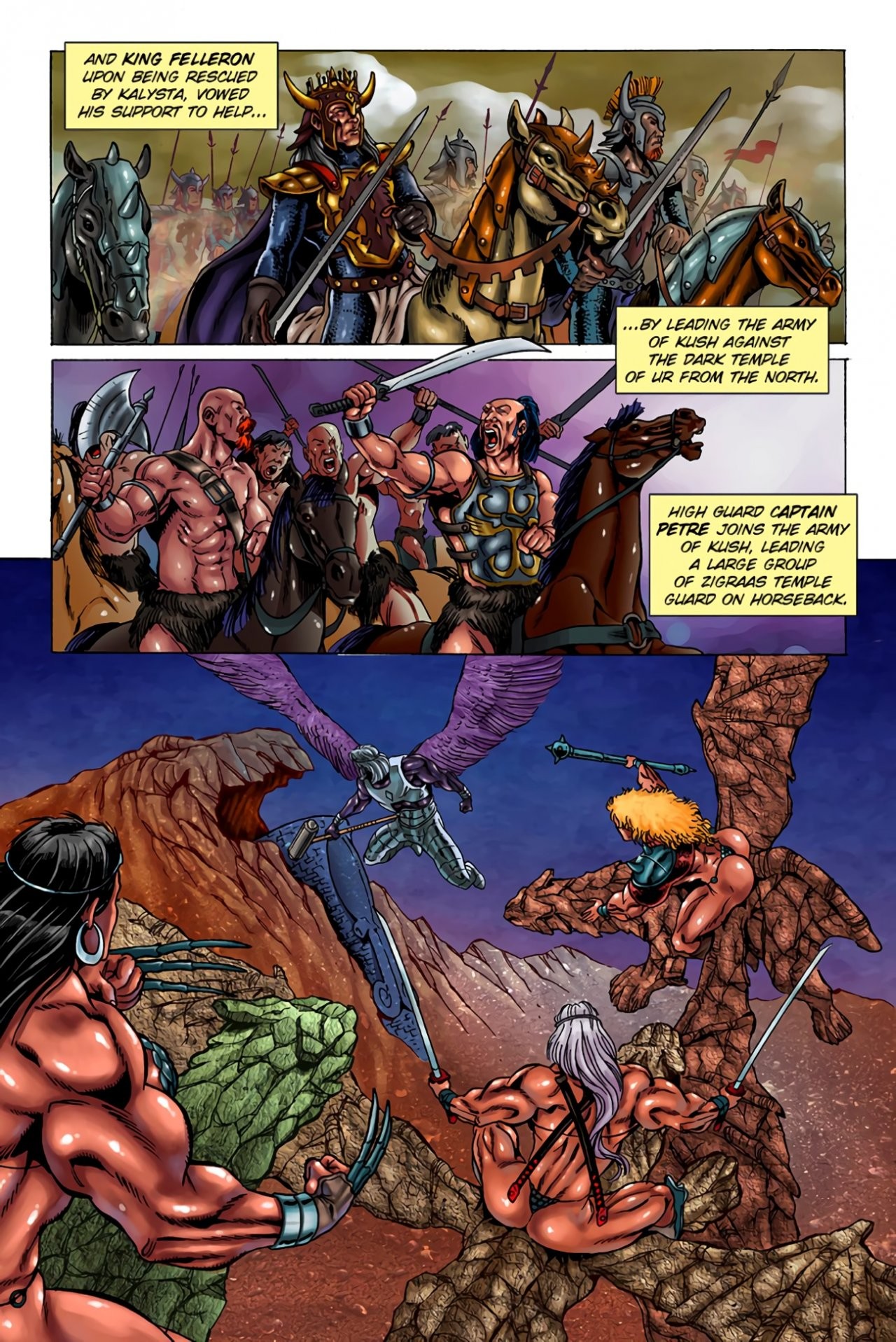 Dark Gods 4 porn comic picture 11