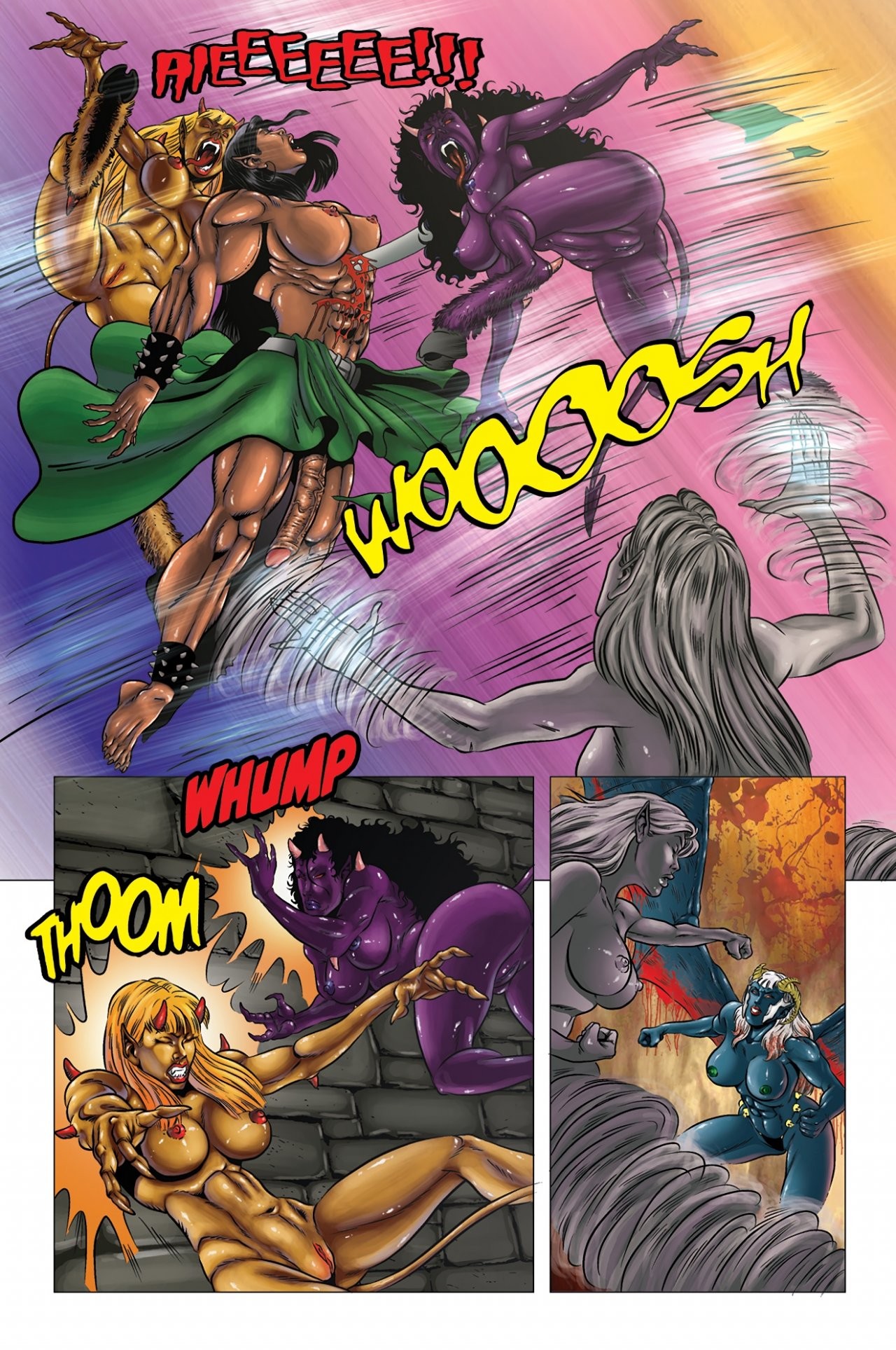 Dark Gods 4 porn comic picture 20