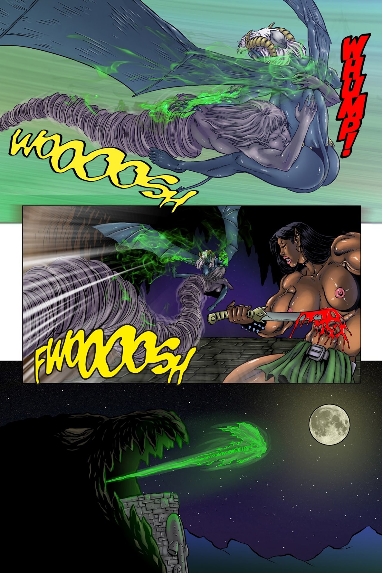 Dark Gods 4 porn comic picture 21