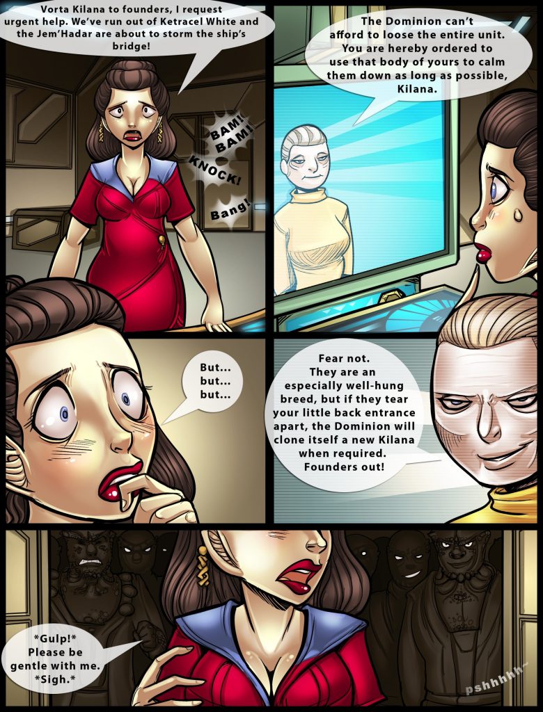 Deep Space 9 porn comic picture 1