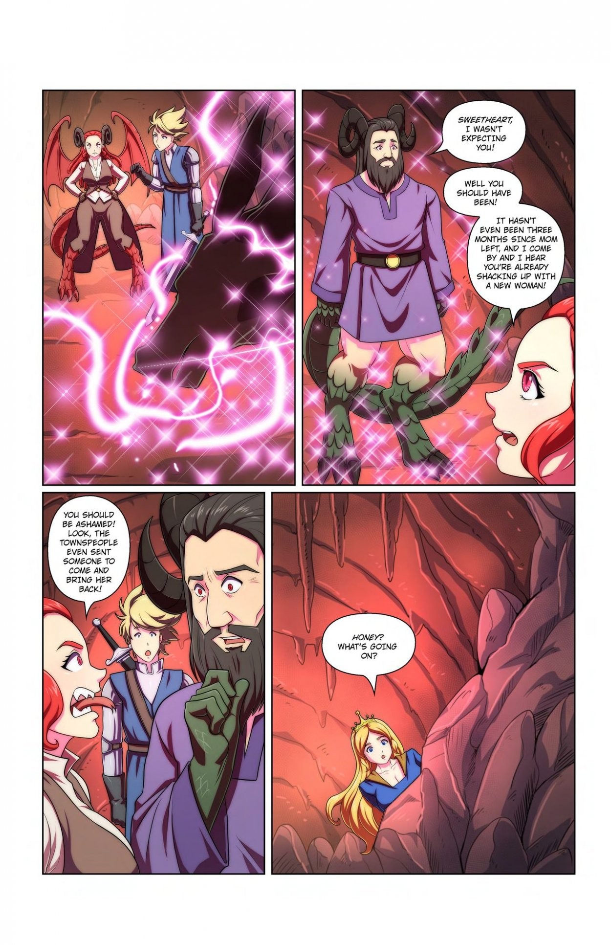 Dragon's Captive porn comic picture 8