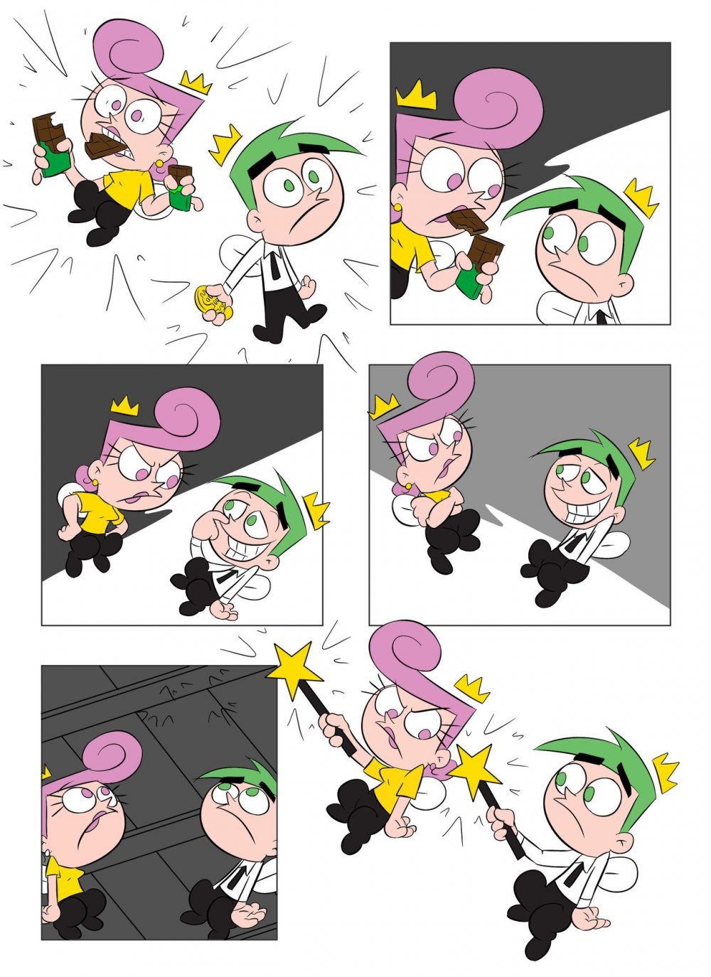 Fairly Odd Parents Sticky Vicky porn comic picture 12