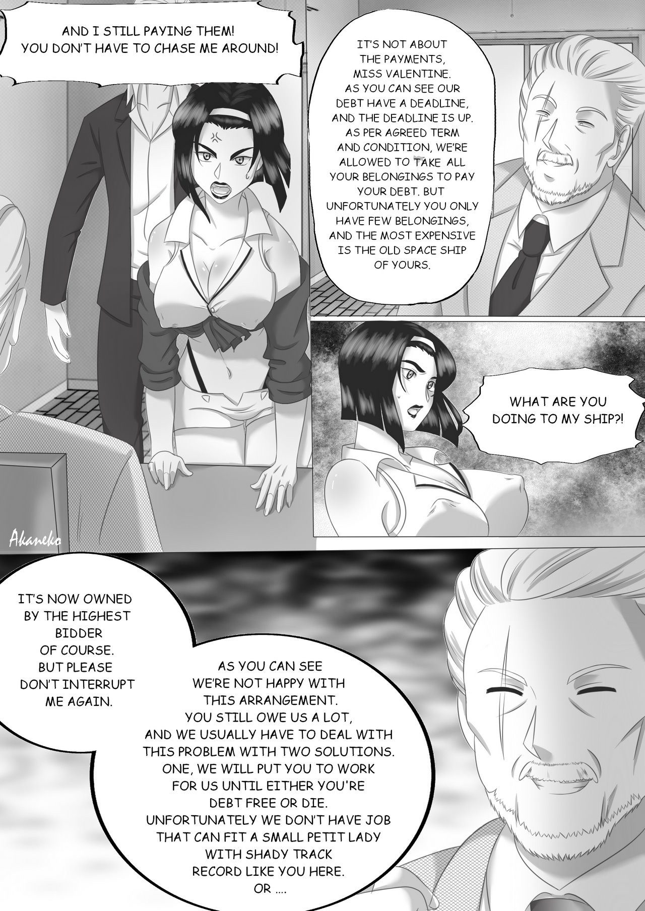 Faye Valentine's Debt porn comic picture 2