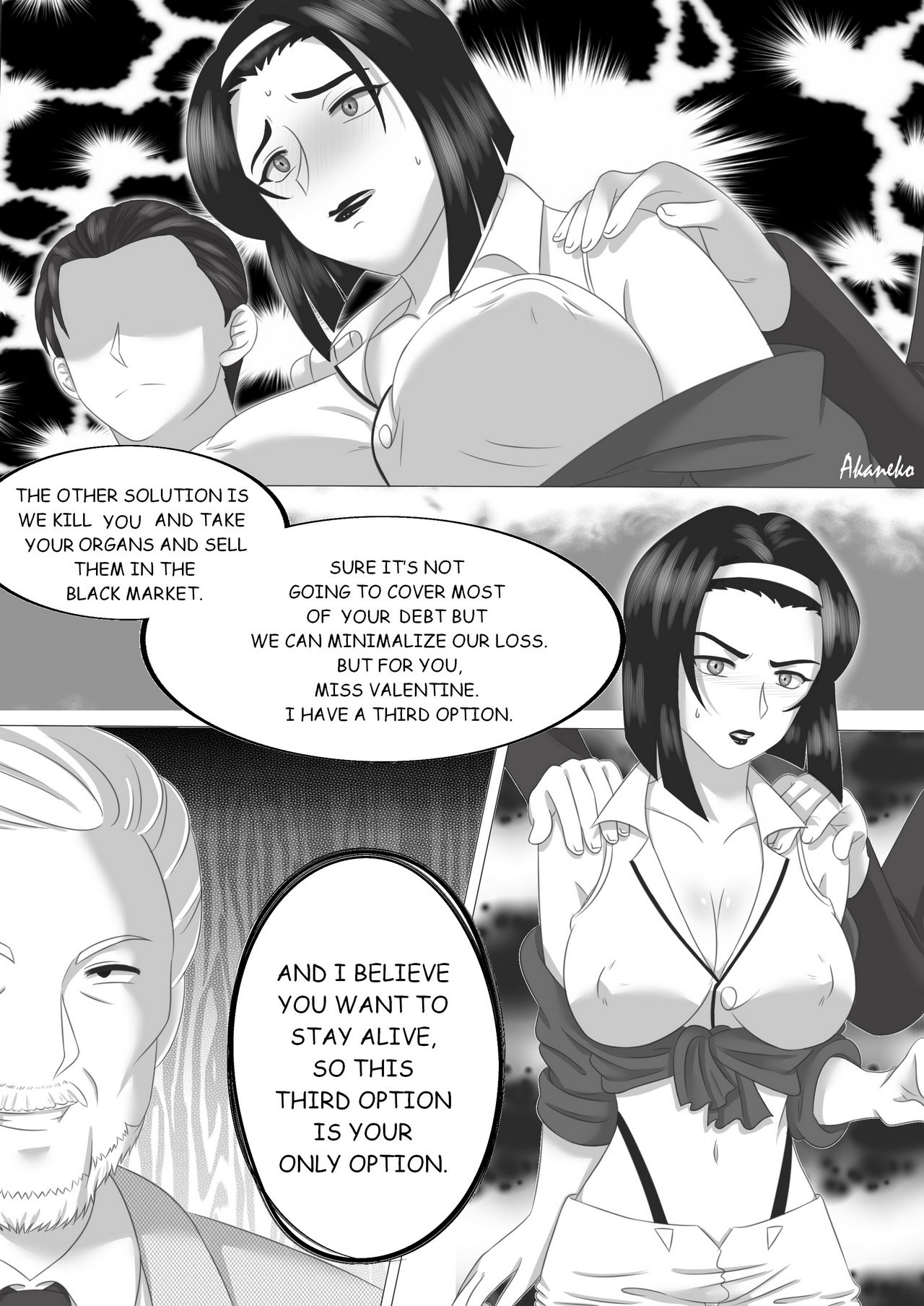 Faye Valentine's Debt porn comic picture 3