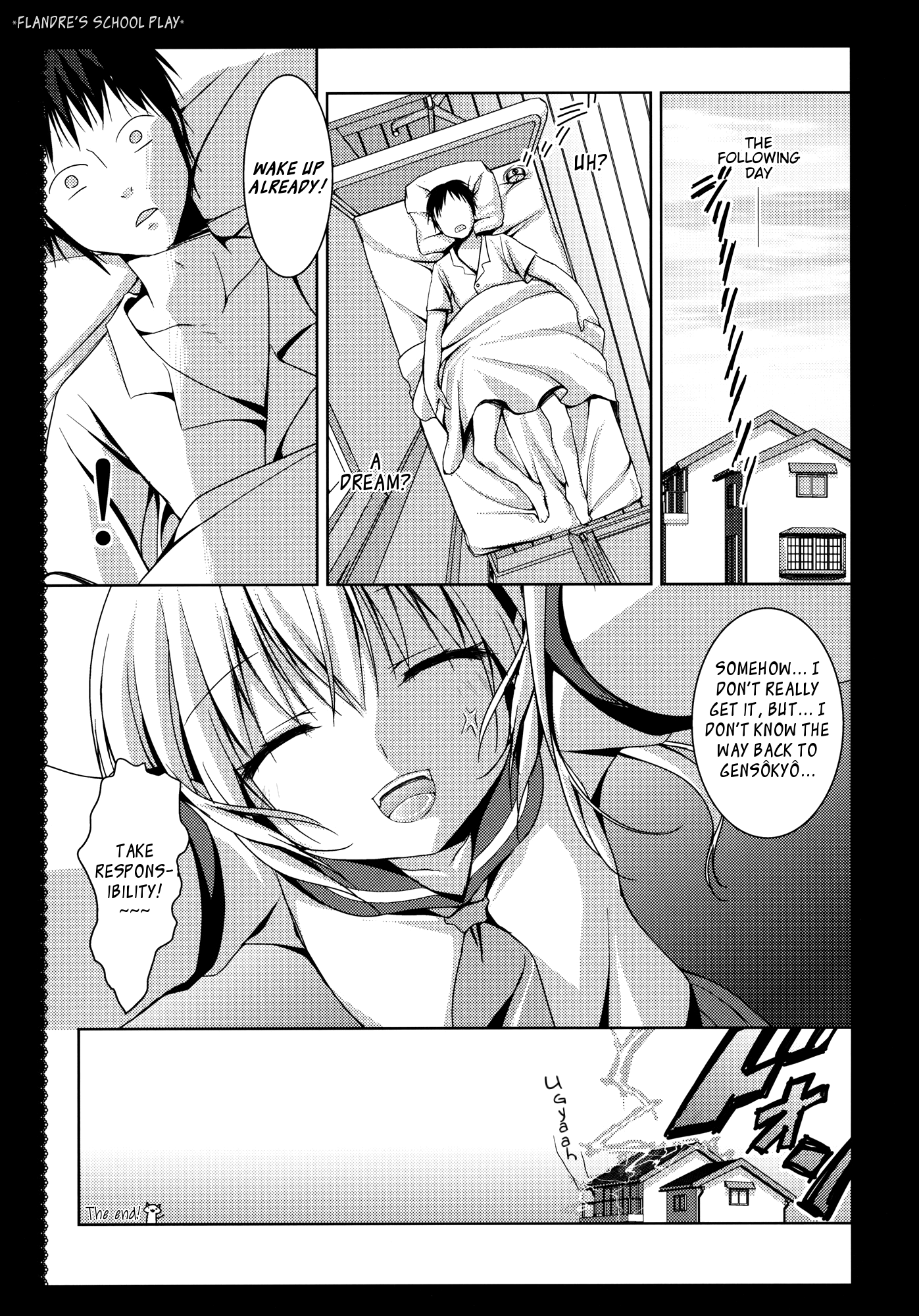 Flandre's School Play hentai manga picture 16