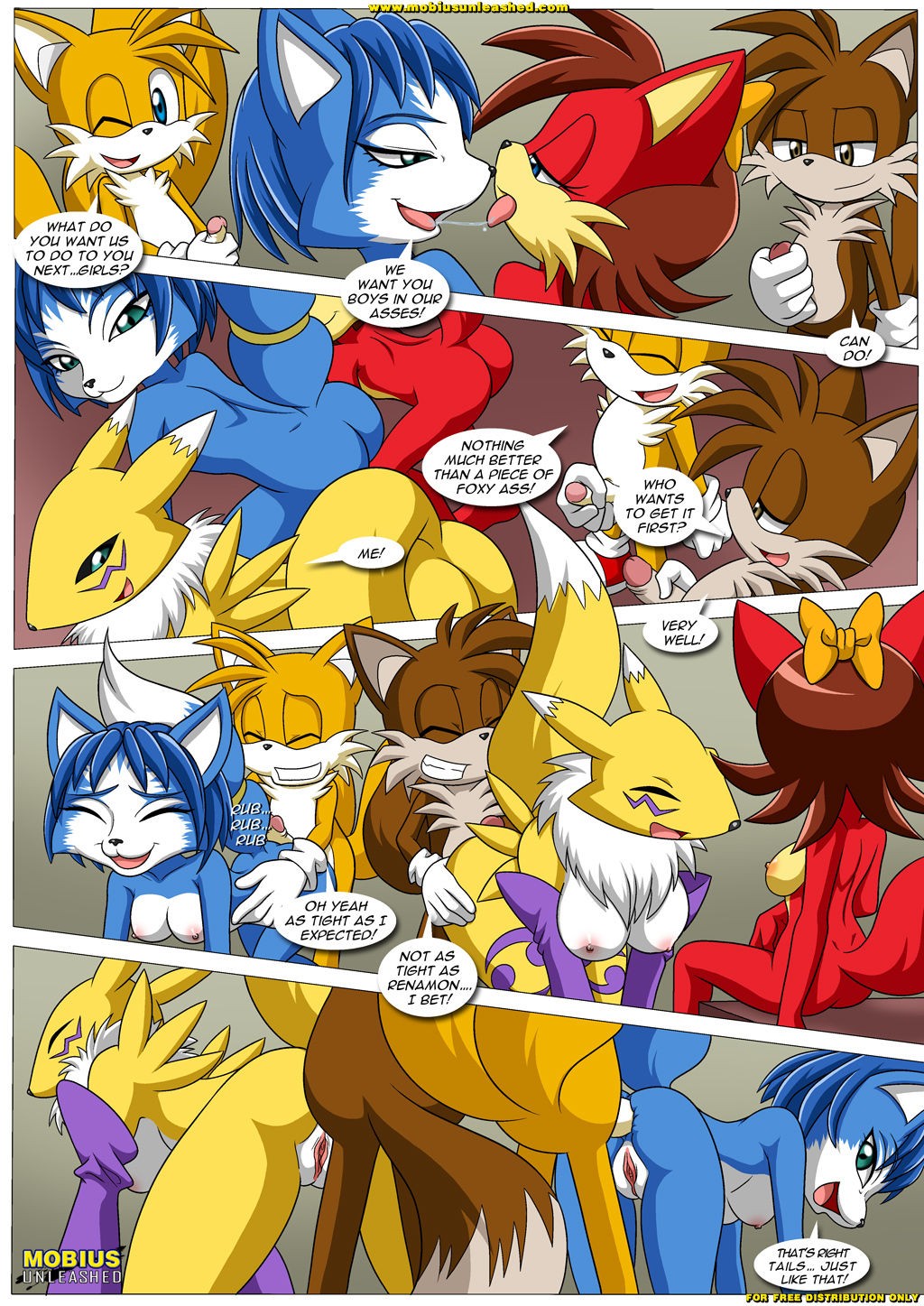 FoXXXes 2: 2 Much Tail porn comic picture 6