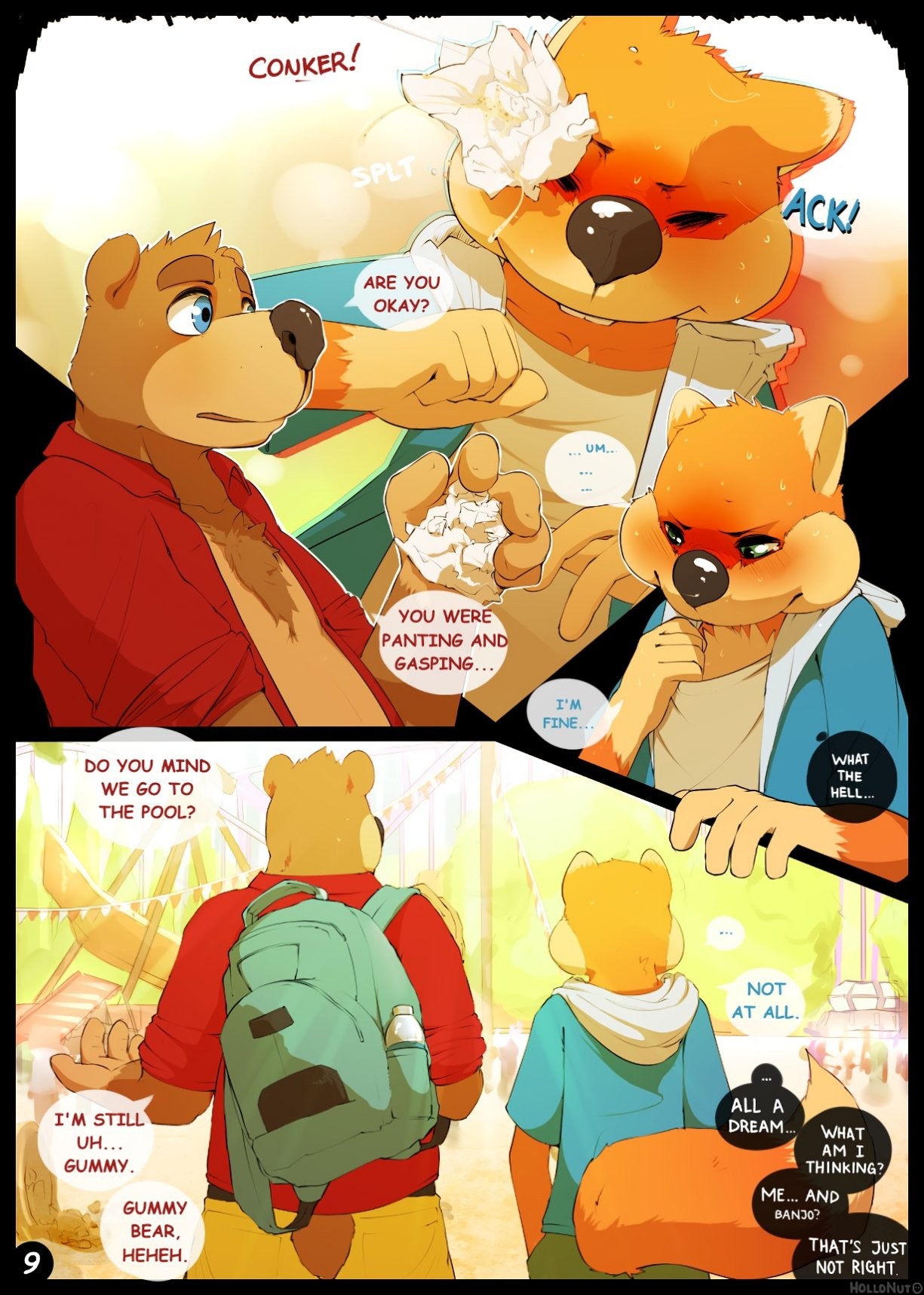 FUNFAIR, starring Conker & Banjo porn comic picture 10