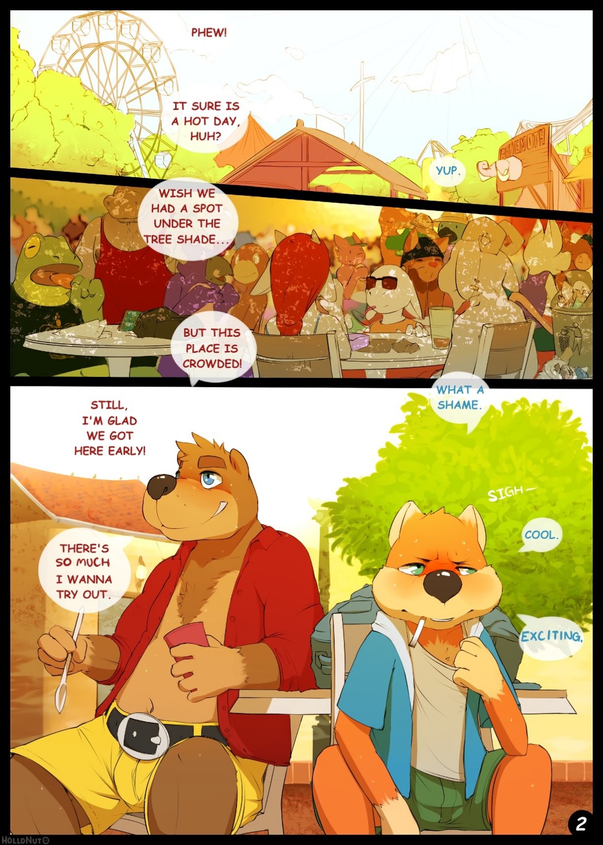 FUNFAIR, starring Conker & Banjo porn comic picture 3