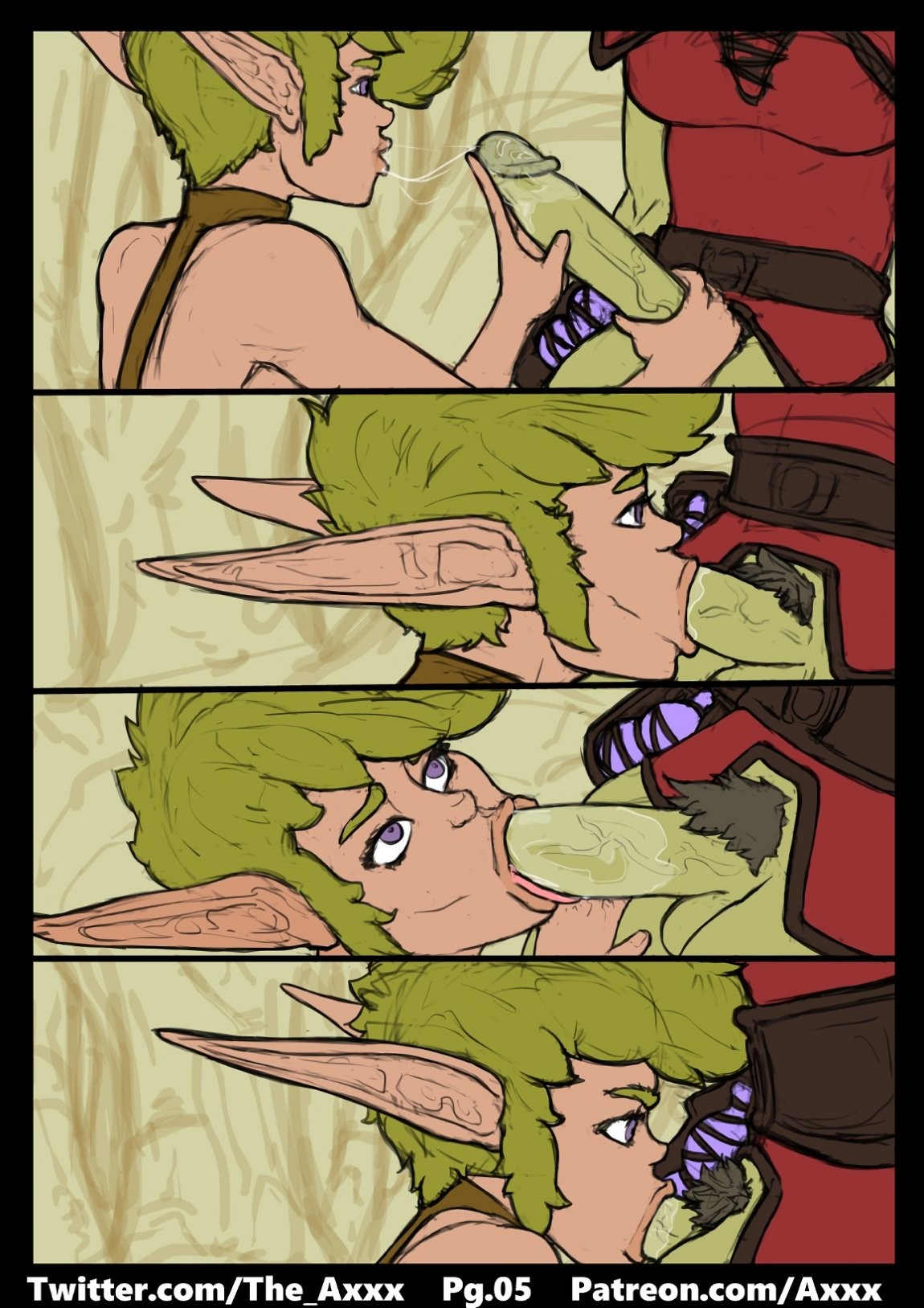 Futa Goblin Alchemist porn comic picture 5