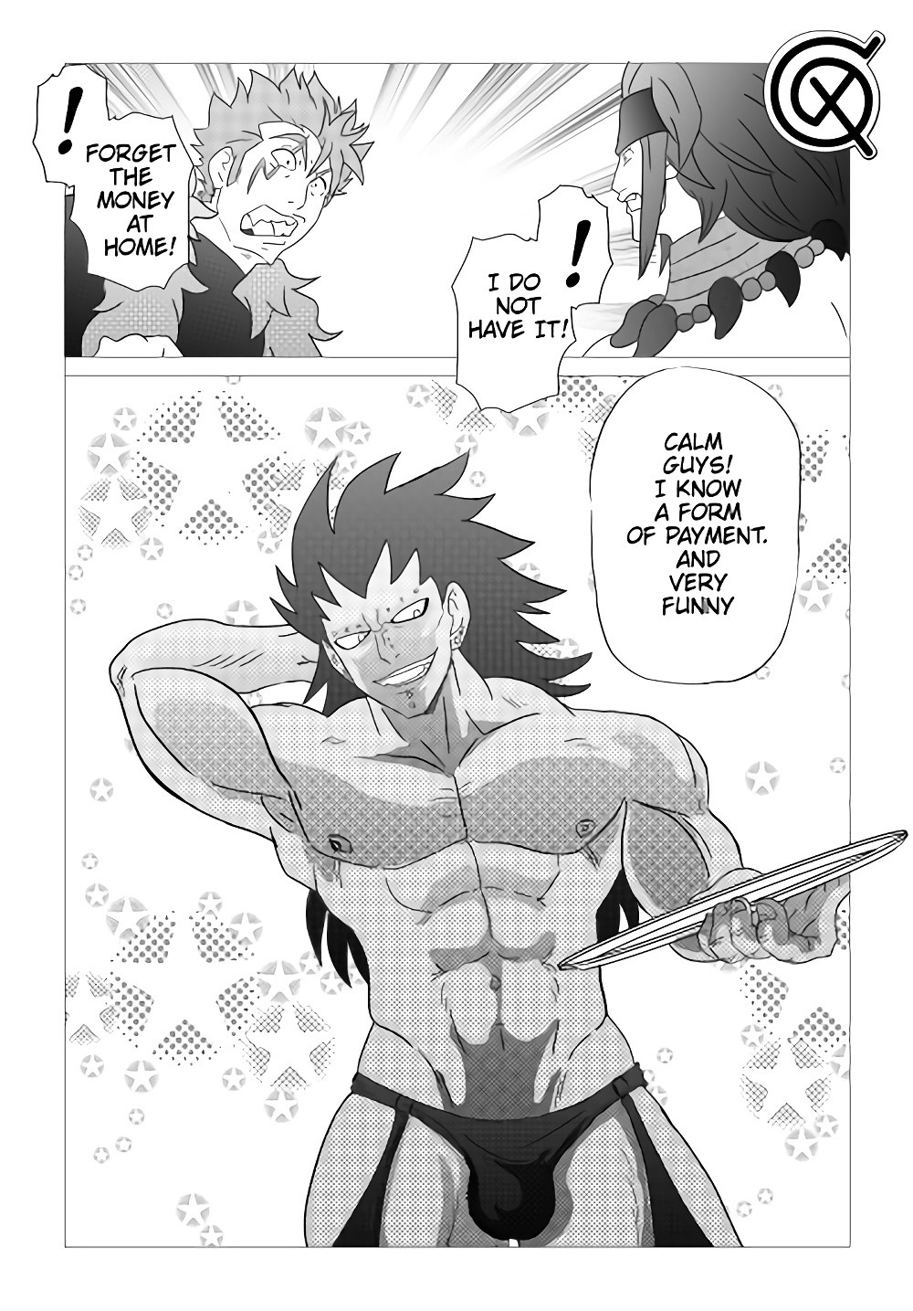 Gajeel getting paid porn comic picture 1