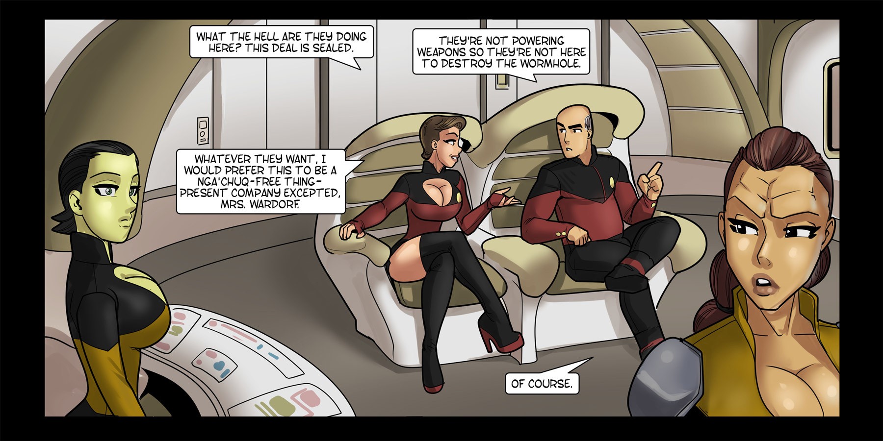 Galaxy Jaunt - Episode 1 porn comic picture 6