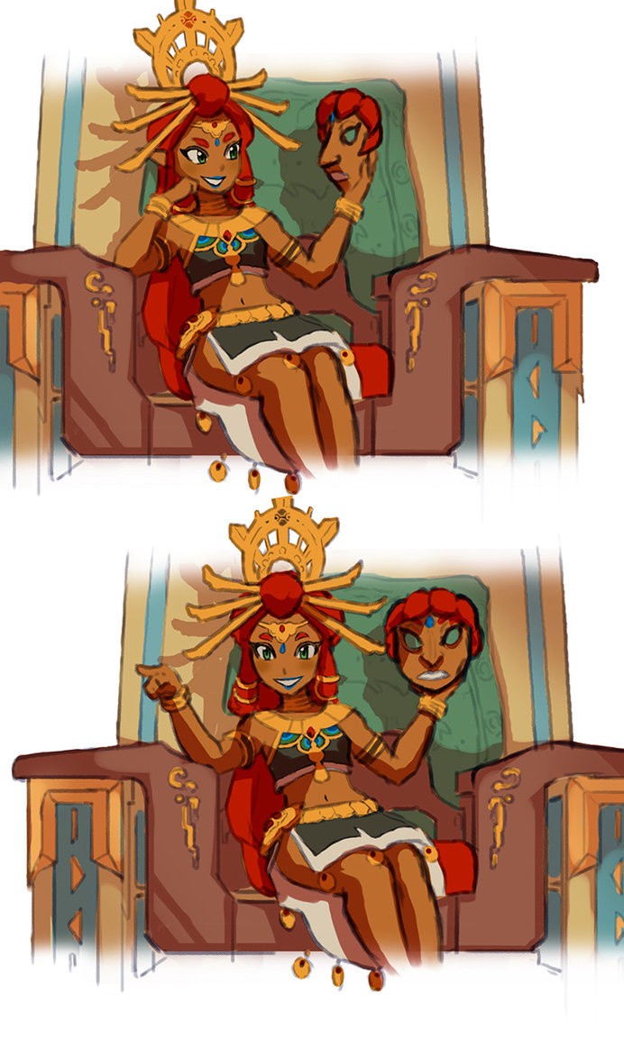 Gerudo Link porn comic picture 6