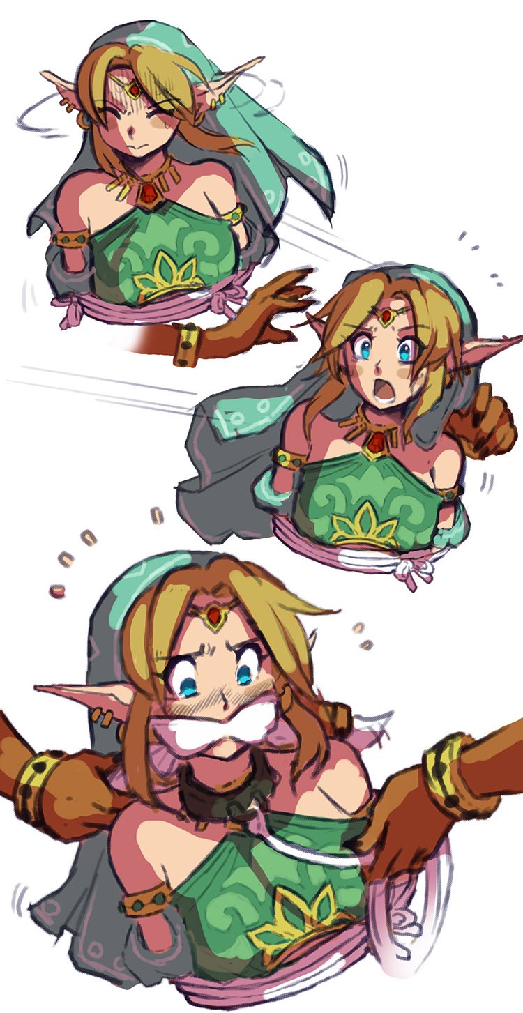 Gerudo Link porn comic picture 7