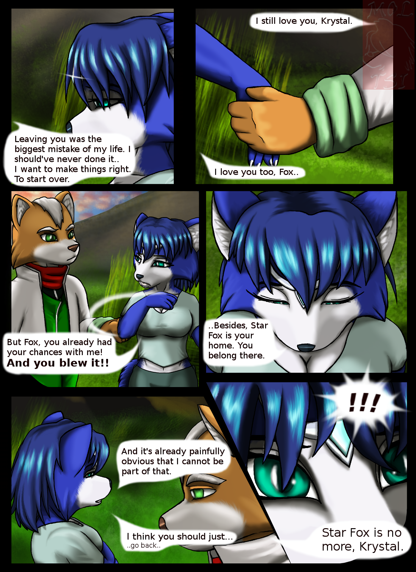 Good Bye Star Fox porn comic picture 12