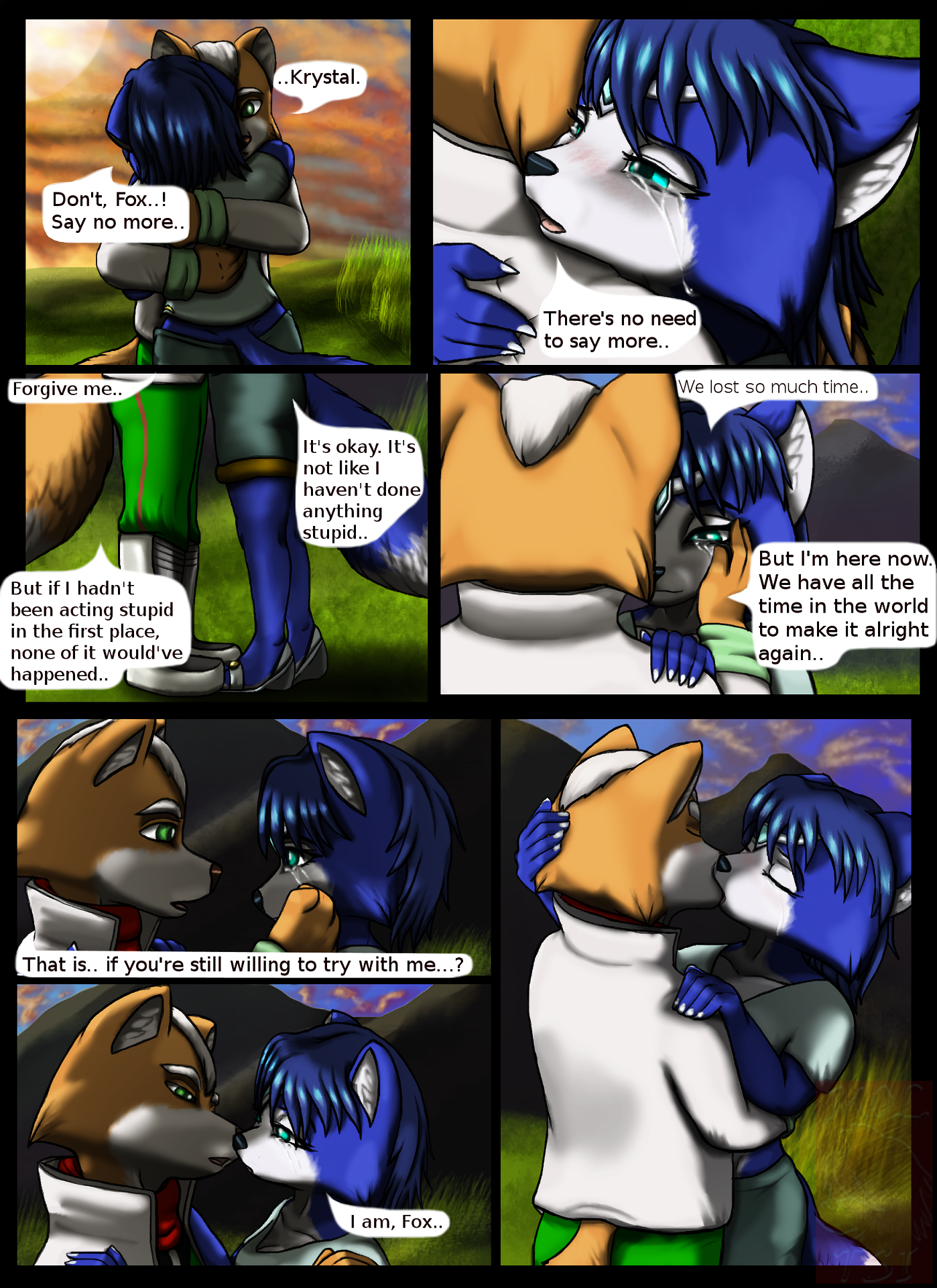 Good Bye Star Fox porn comic picture 14