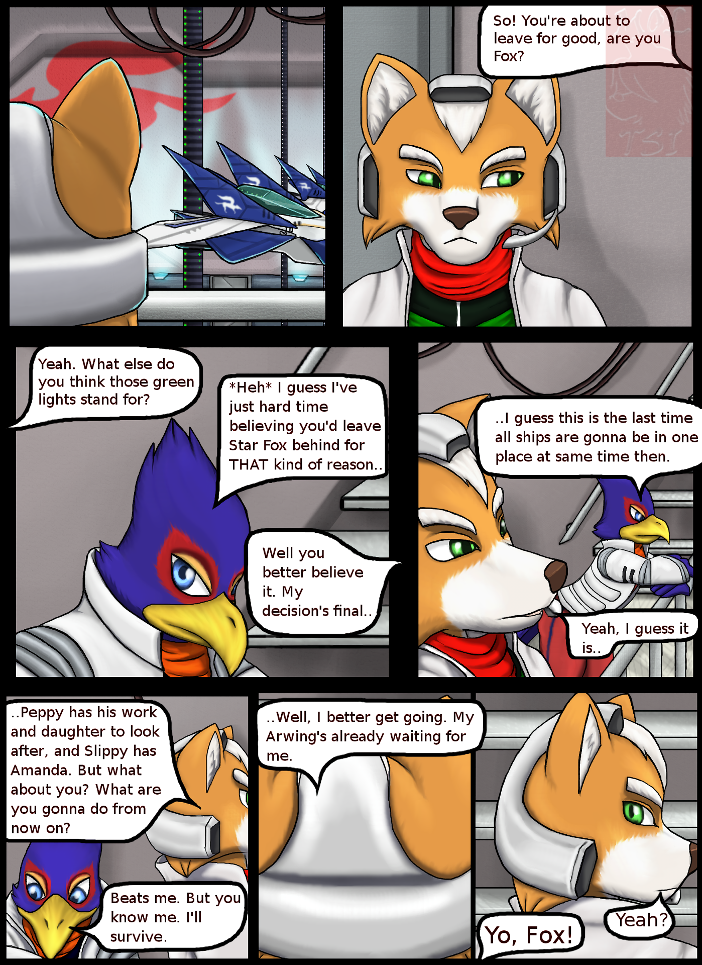 Good Bye Star Fox porn comic picture 2