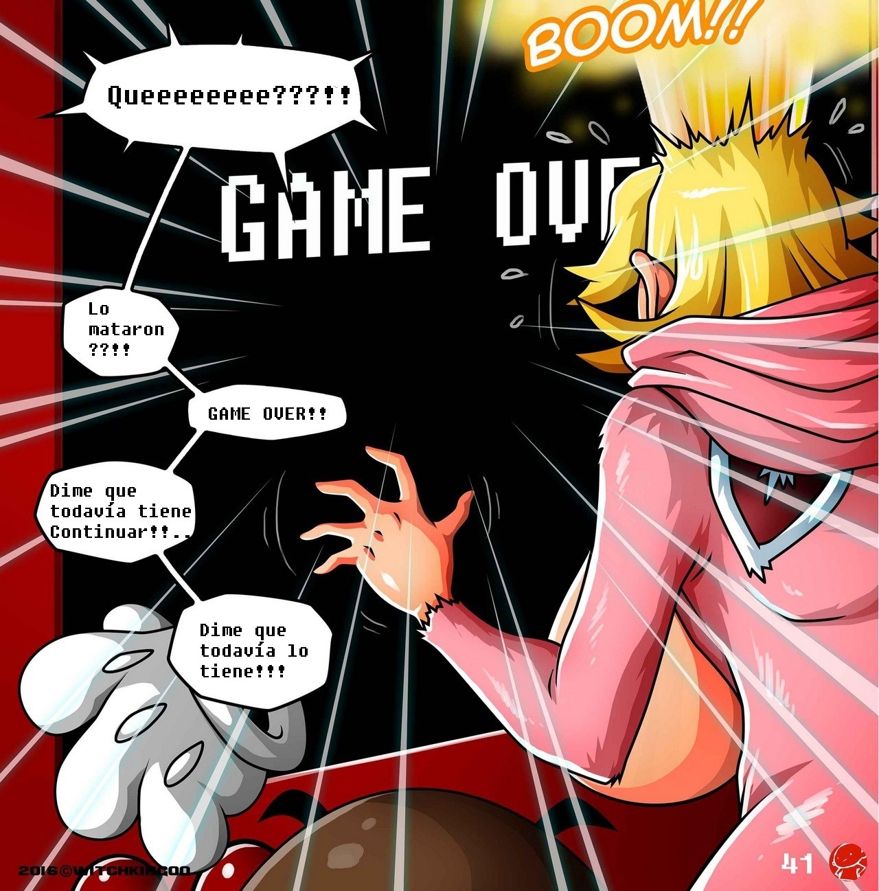 Help Me Mario! The Prequel porn comic picture 41