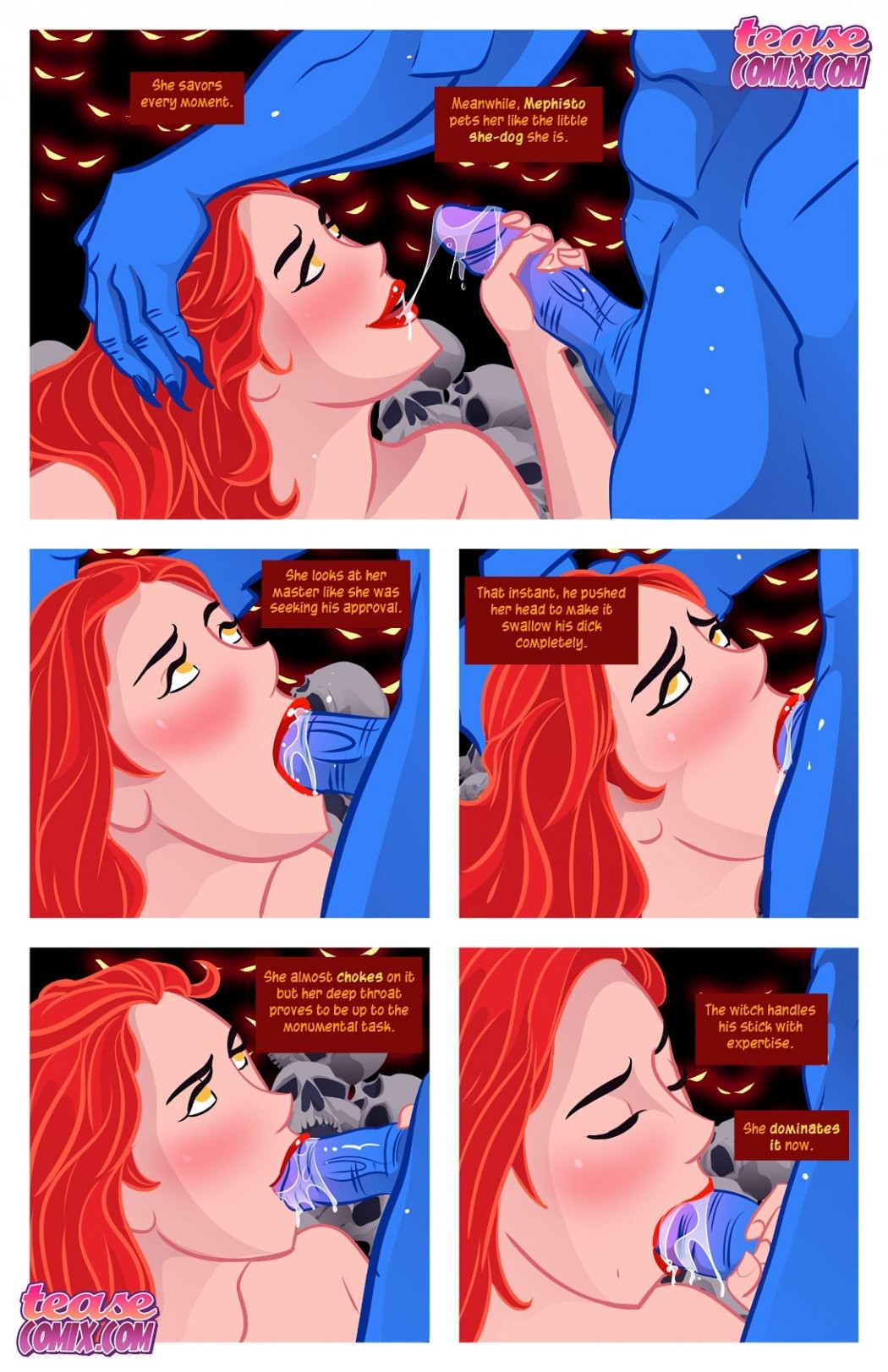 Horns porn comic picture 20