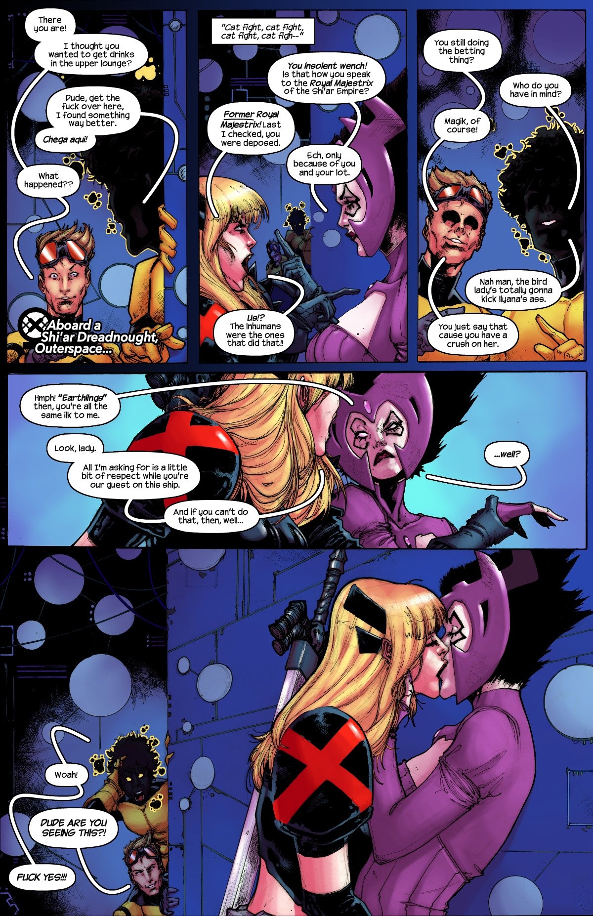 House Of XXX - Lewd Mutants porn comic picture 3