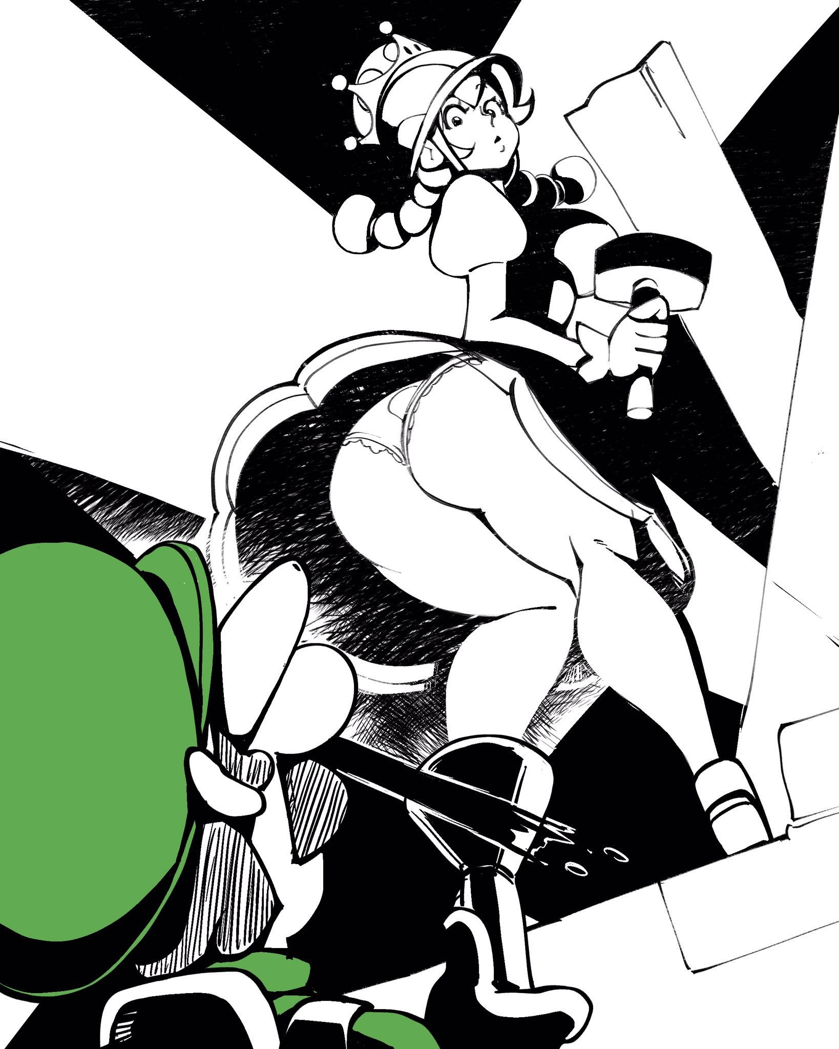 Inktober 2 - Luigi's Mansion hentai manga picture 21