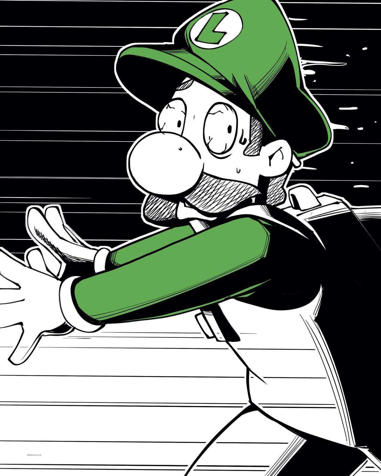 Inktober 2 - Luigi's Mansion hentai manga picture 62