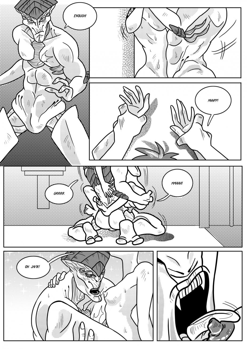 Javik Romance porn comic picture 11