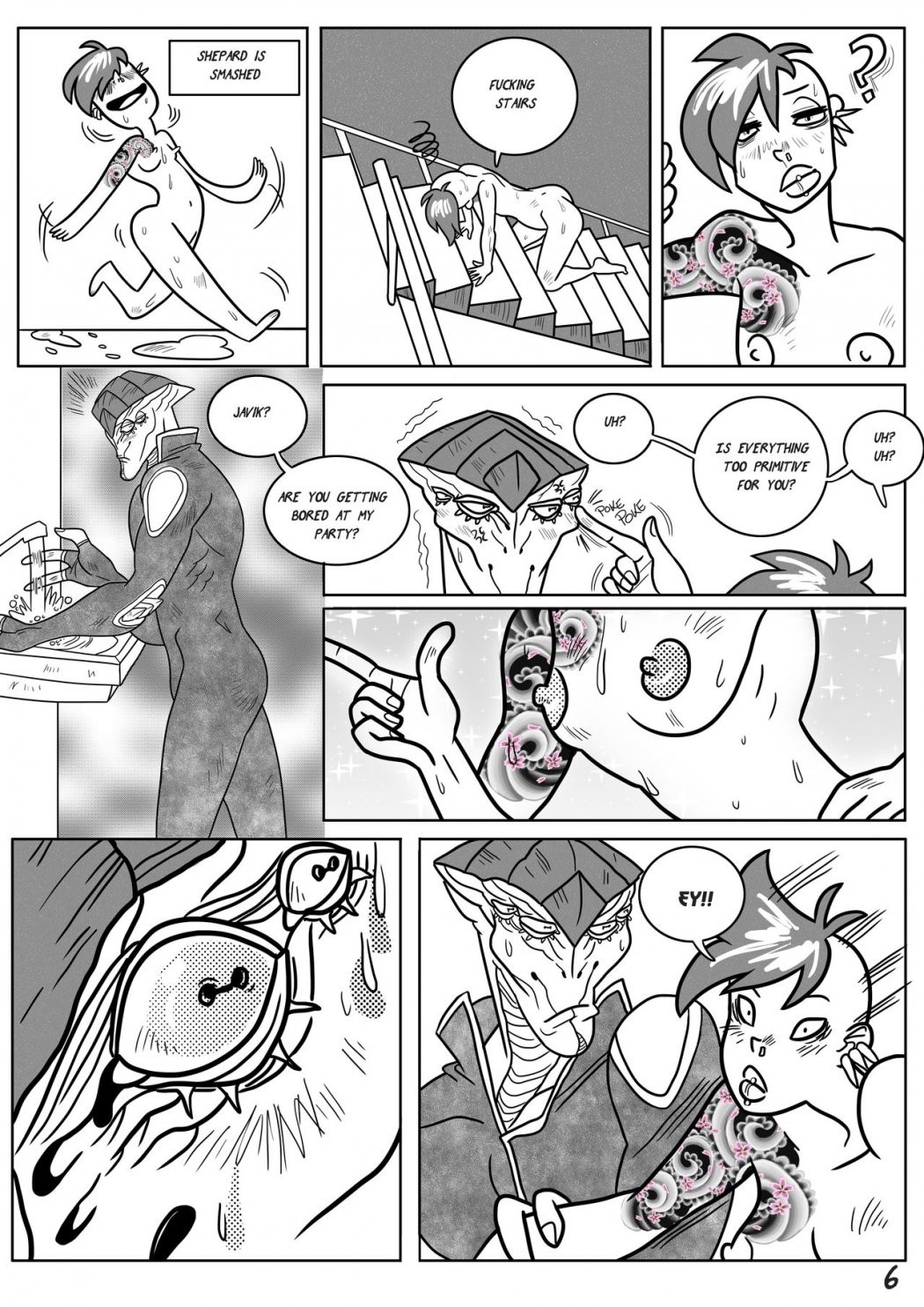 Javik Romance porn comic picture 9