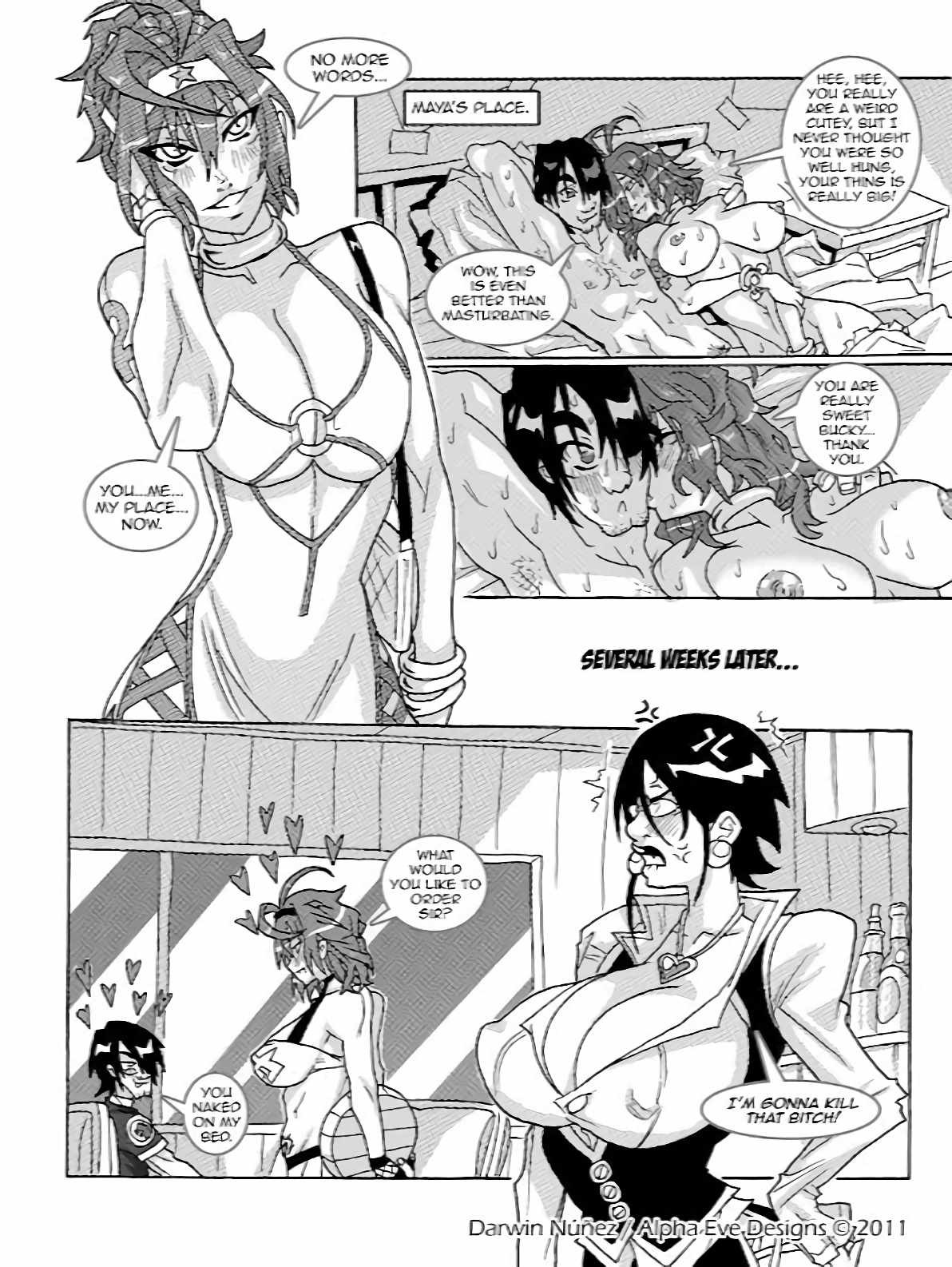 J'M&M Beach n' Bitches porn comic picture 35