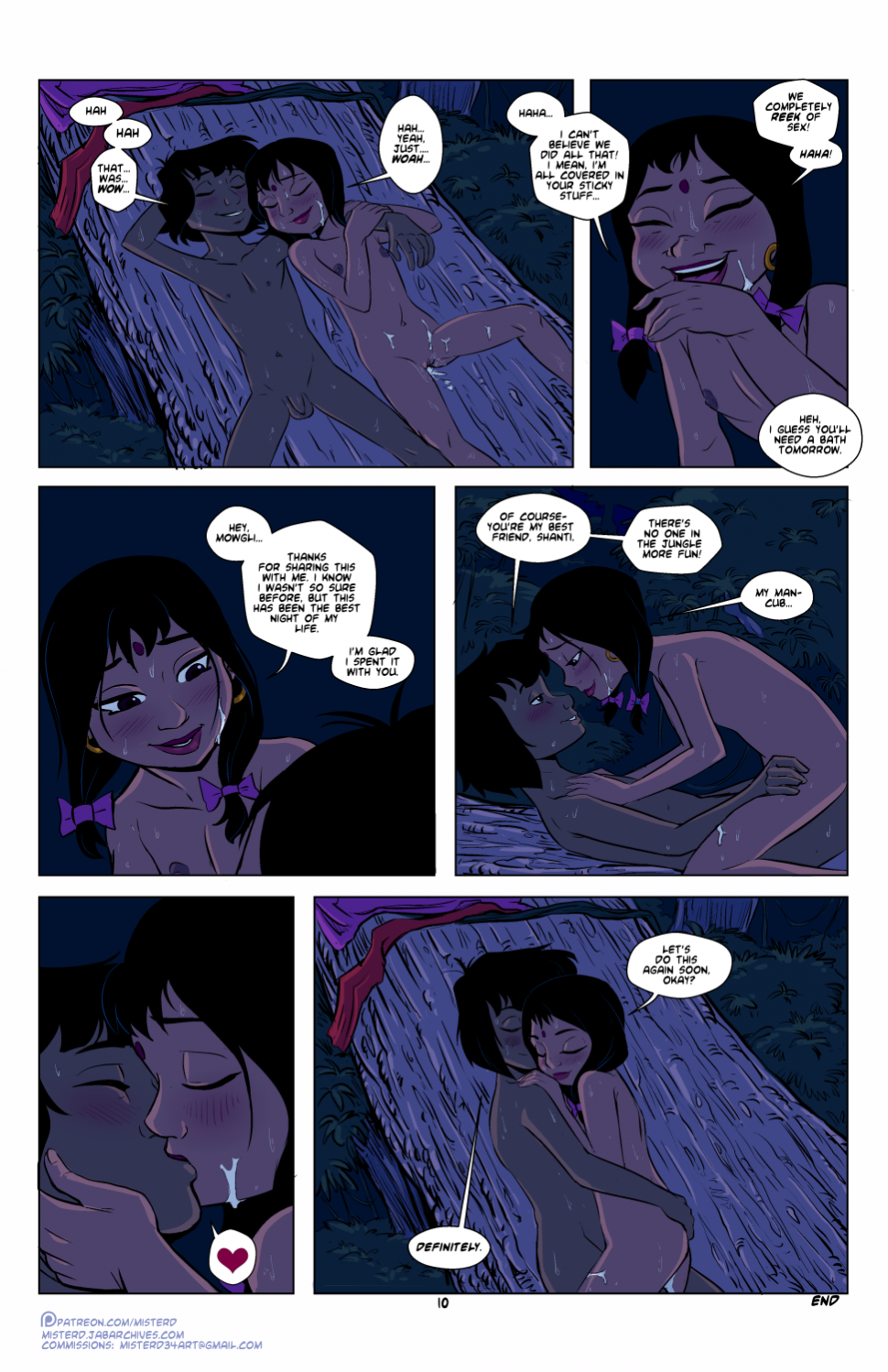 Jungle Love porn comic picture 10